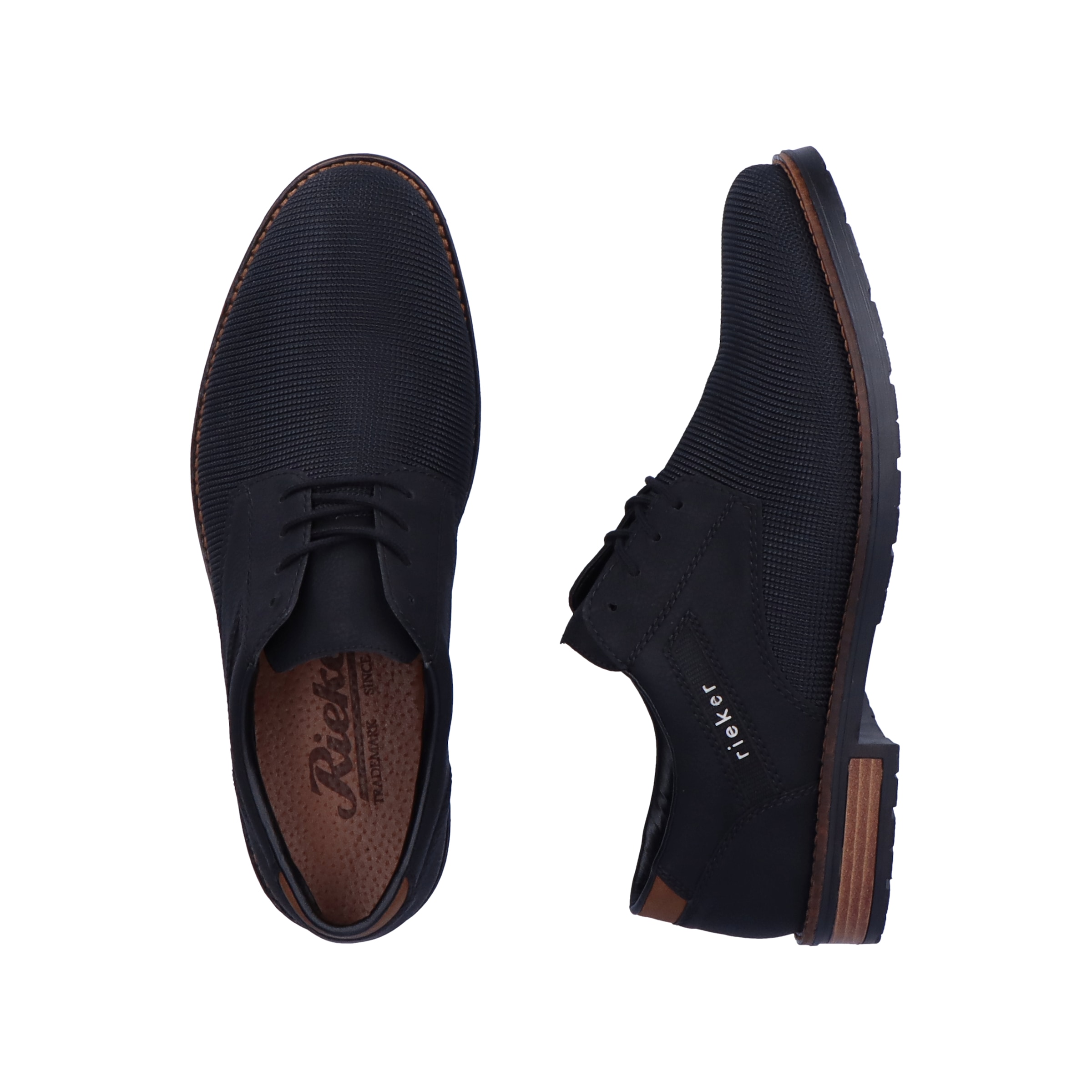 Rieker Schnürschuh, in Business-Look, Freizeitschuh, Halbschuh, Schnürschuh