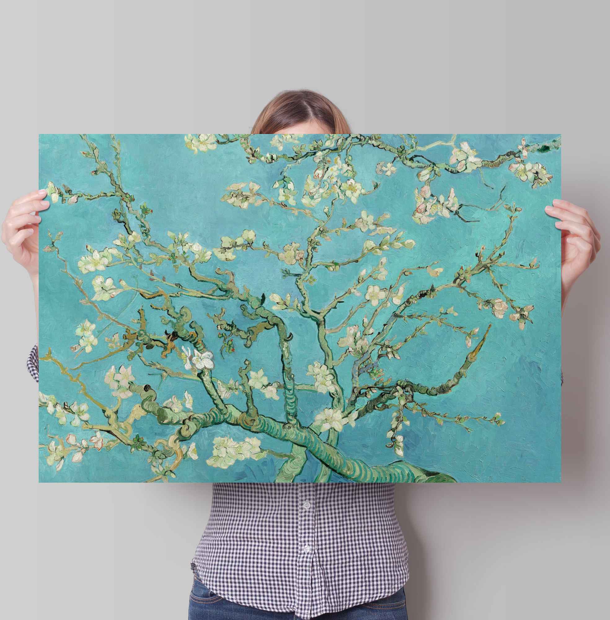 Reinders! Poster »Poster Mandelblüte Vincent van maintenant Blumen, St.) Gogh«, (1