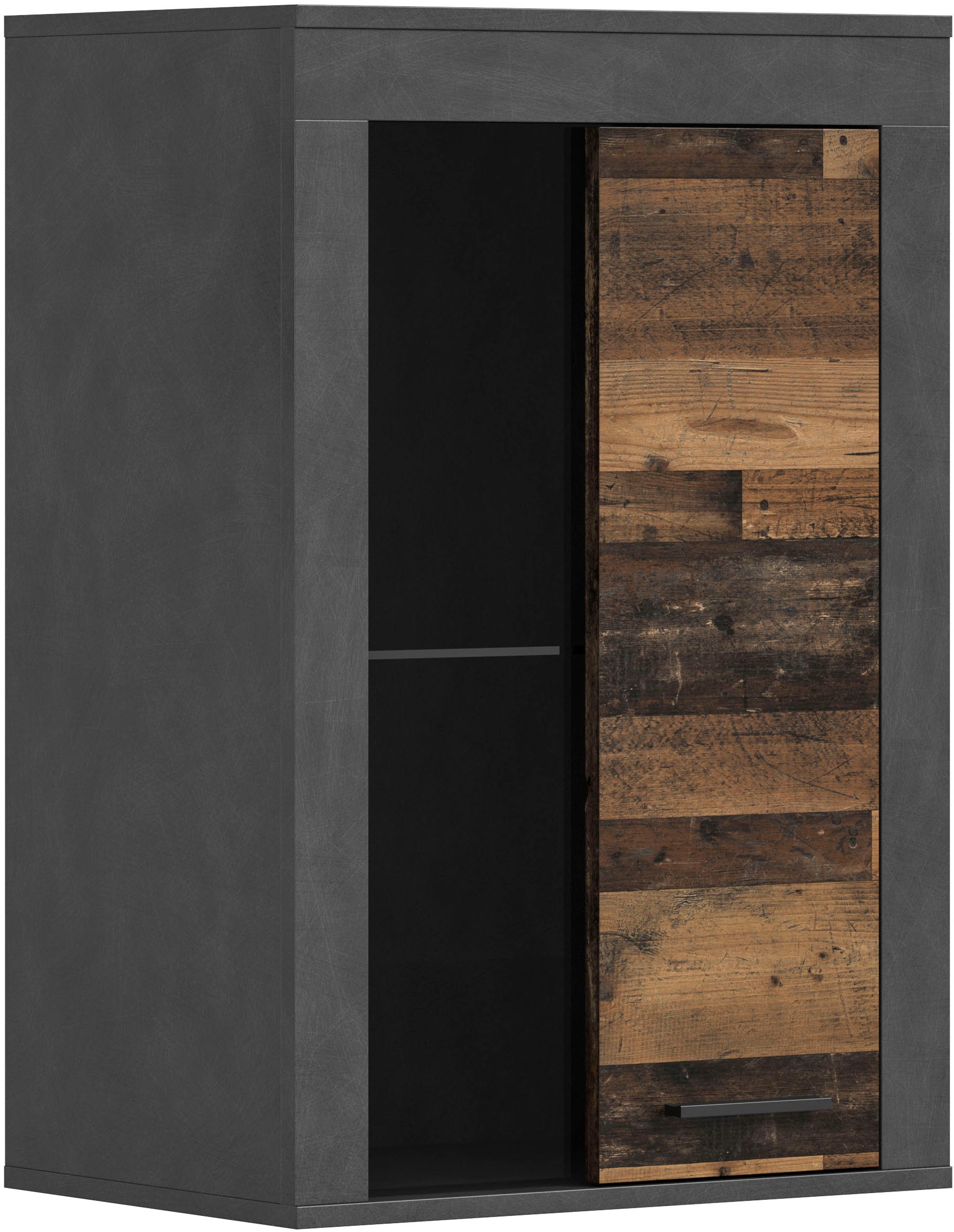 INOSIGN Vitrine »Aosta, Breite 60 cm, stehend oder hängend, in verschiedenen Farben«, Türanschlag wechselbar, 1 Glaseinlegeboden, Hängeeitrine, Standvitrine