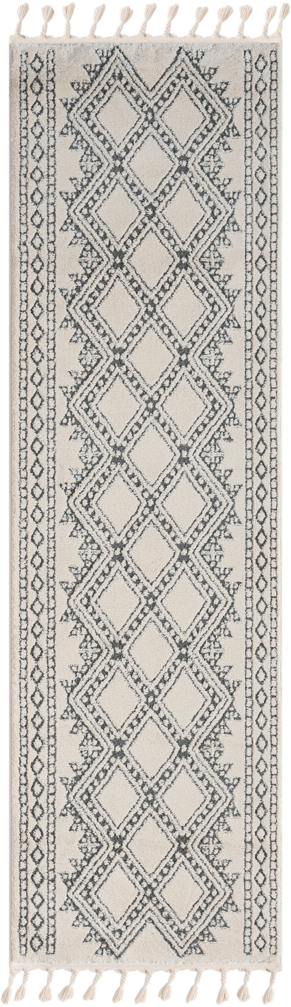 Myflair Möbel & Accessoires Hochflor-Läufer »Moroccan Tradition«, rechteckig, 24 mm Höhe, modern, marokkanisches Design, flauschig weich durch Hochflor