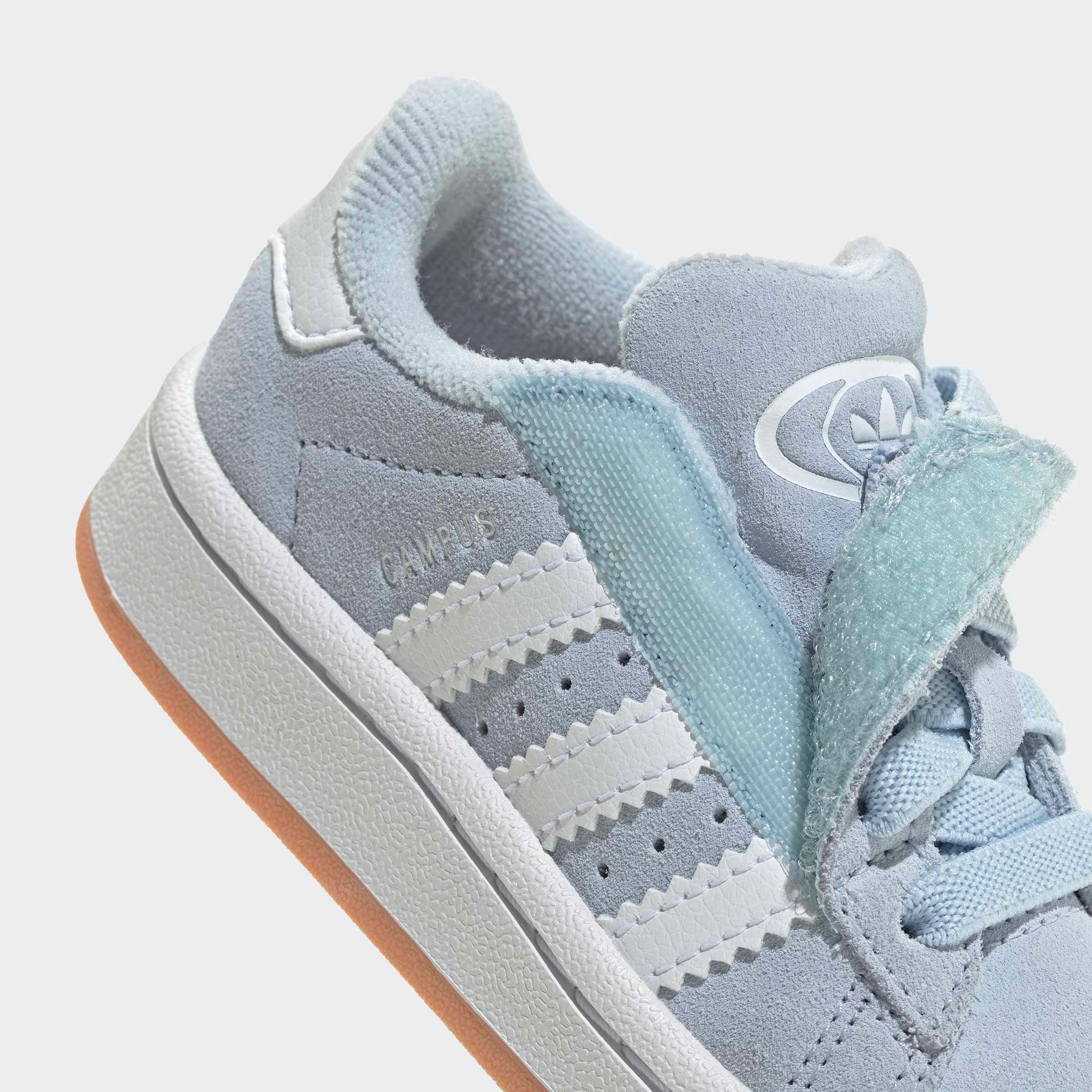 adidas Originals Sneaker »CAMPUS 00S COMFORT CLOSURE ELASTIC LACE KIDS«  für Babys und Kleinkinder aus Leder und Wildleder, mit Gummisohle
