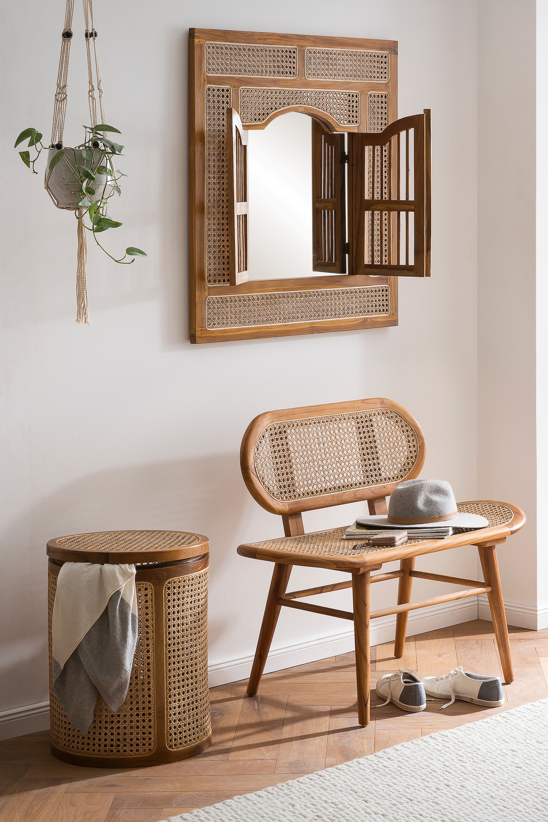 SIT Miroir mural mit 2 Flügeltüren