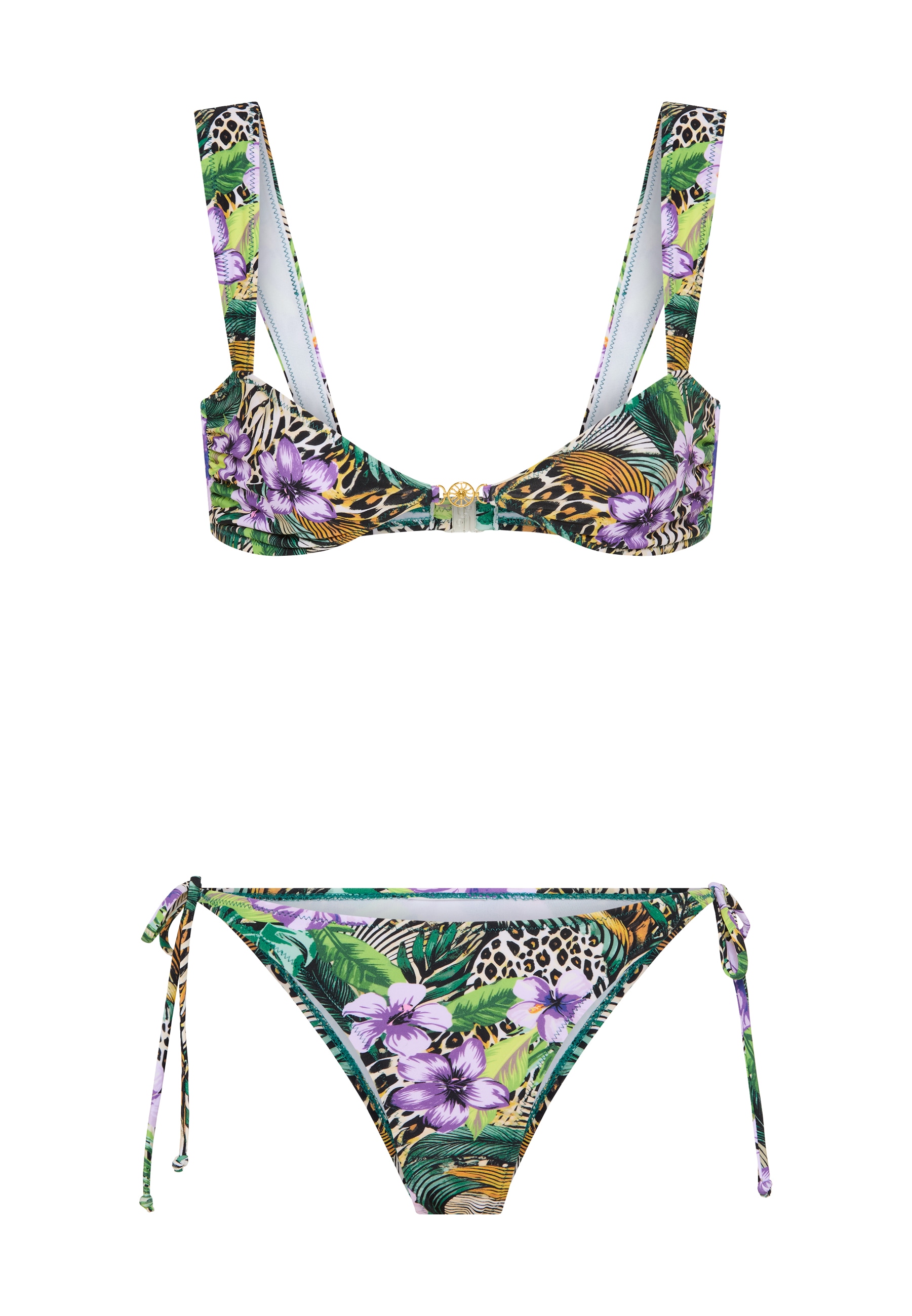 LSCN by LASCANA Bandeau-Bikini »Eliza« mit Zierdetail zwischen den Cups