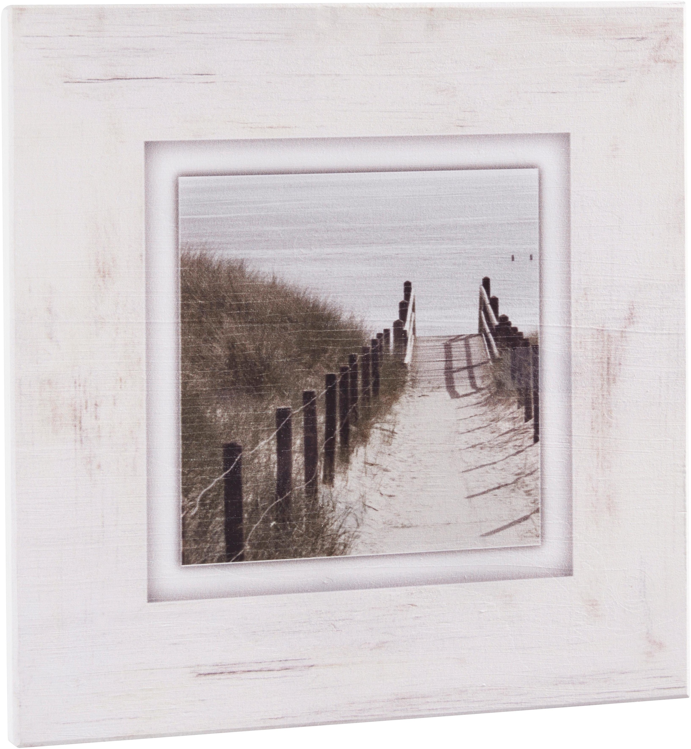 Image of Home affaire Holzbild »Strandweg«, 40/40 cm bei Ackermann Versand Schweiz