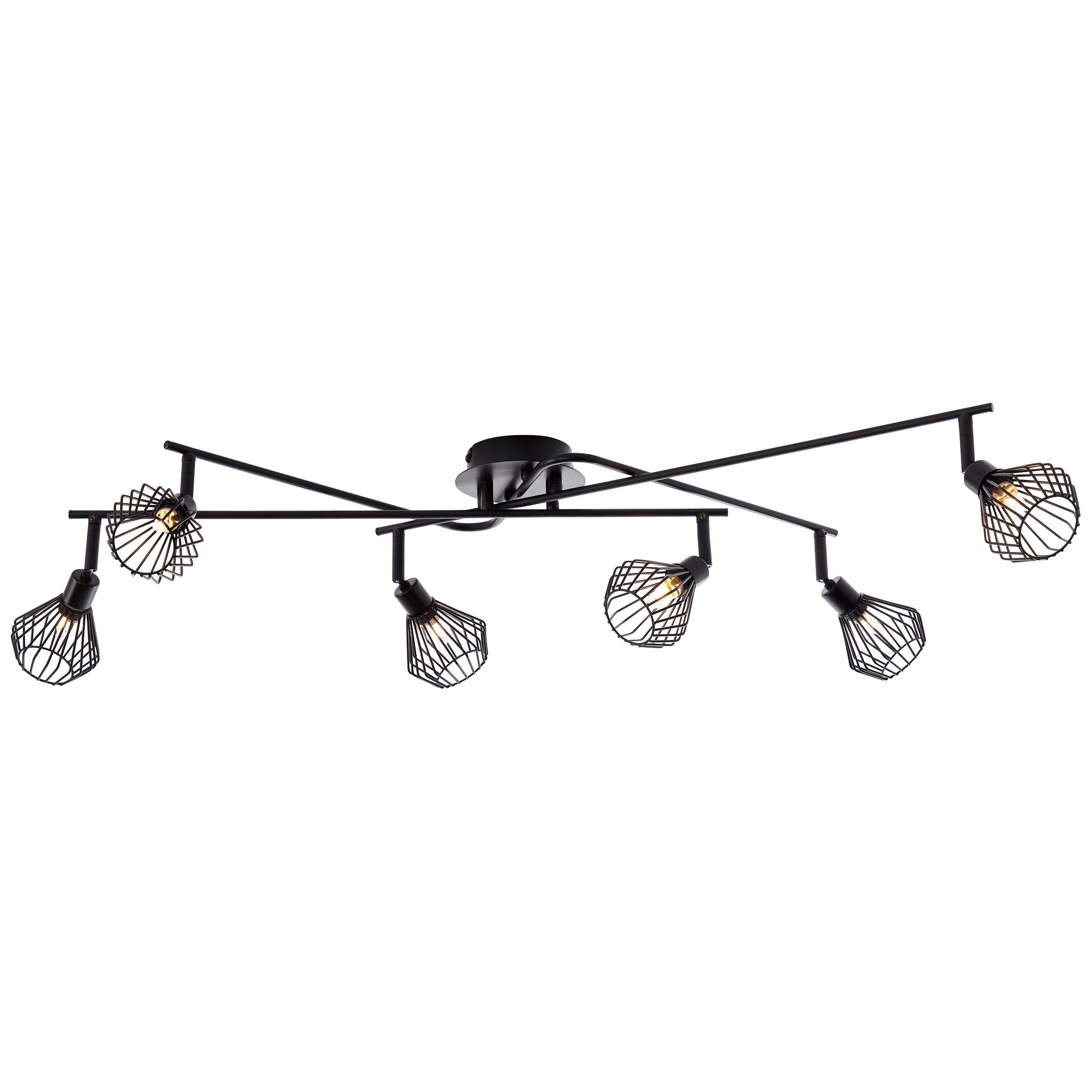 Image of Brilliant Leuchten Deckenstrahler »Dalma«, G9, 1 St., Deckenspot 6flg schwarz matt bei Ackermann Versand Schweiz