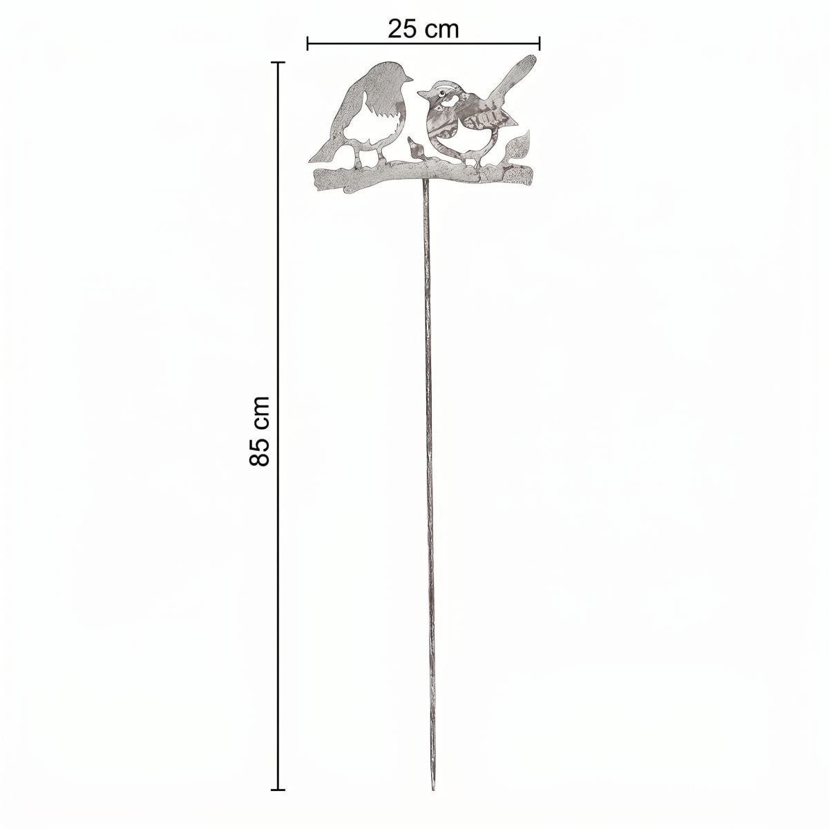 Ambiente Haus Gartenstecker »Vogel (H) 85cm« Stecker mit zwei Vögeln für den Garten