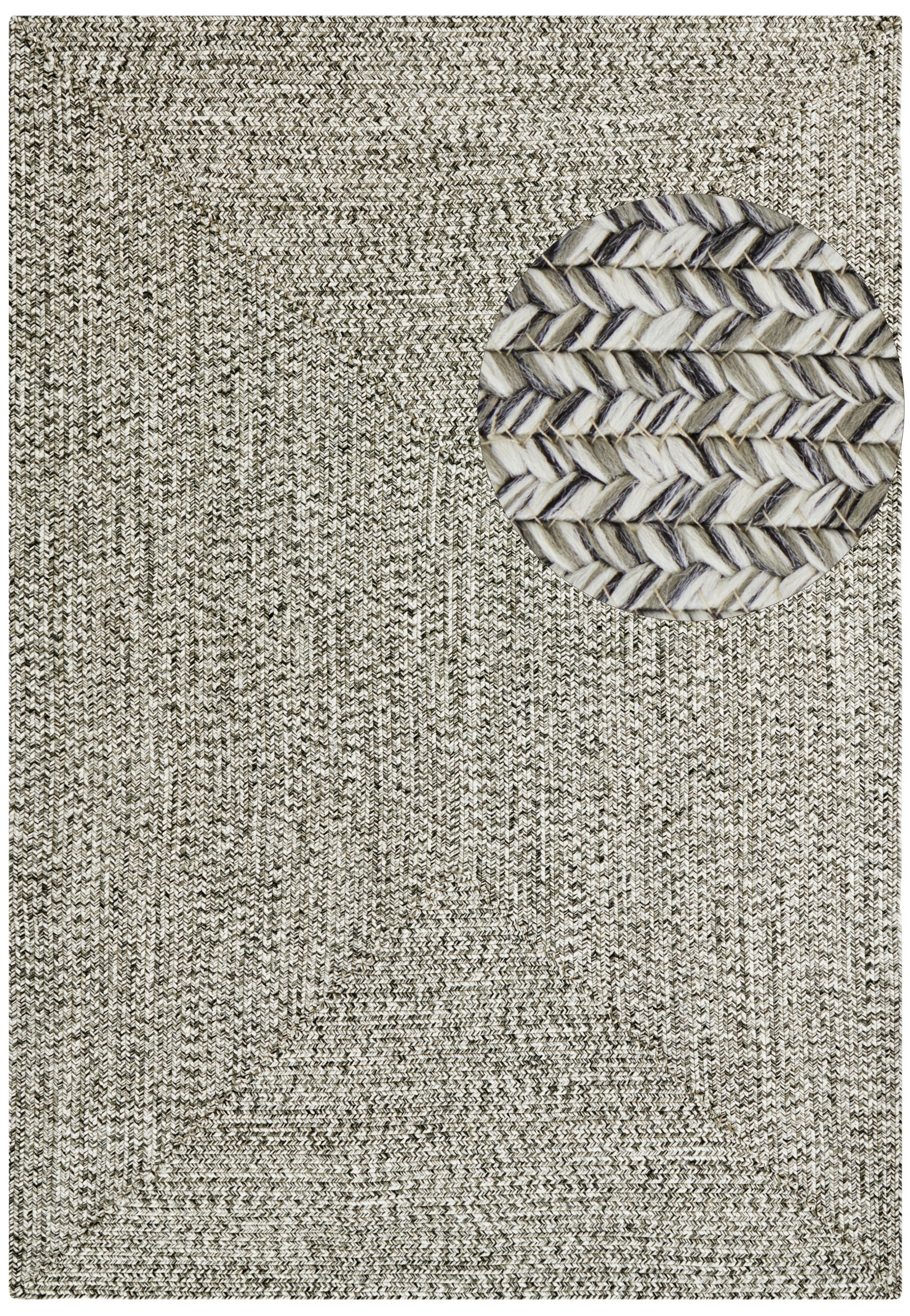 HANSE Home Teppich »Trenzado« rechteckig 10 mm Höhe In- & Outdoor, Handmade-Look, Läufer, Wetterfest, Balkon, Wohnzimmer