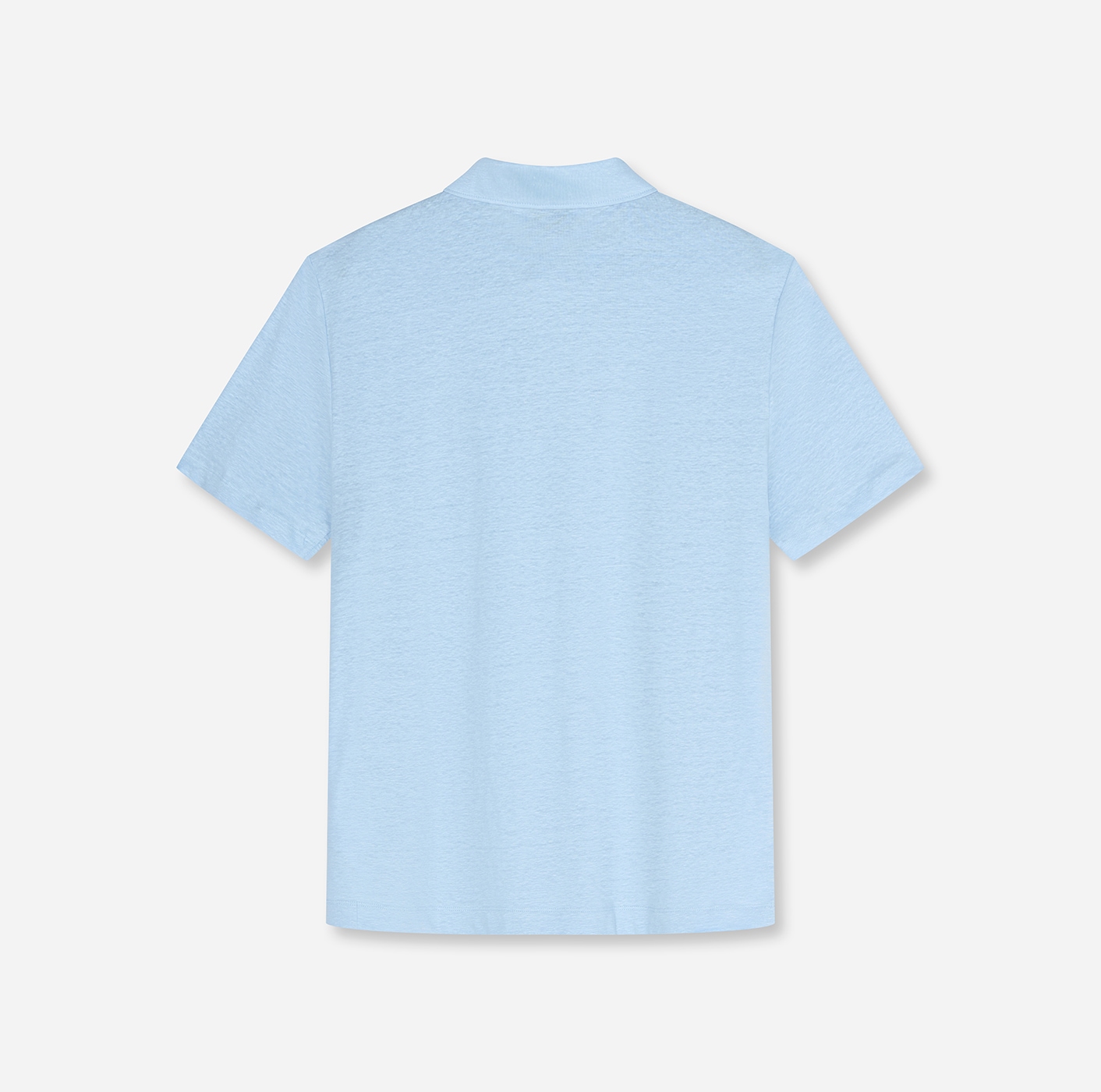 OLYMP Poloshirt aus hochwertigem Leinen, unifarben