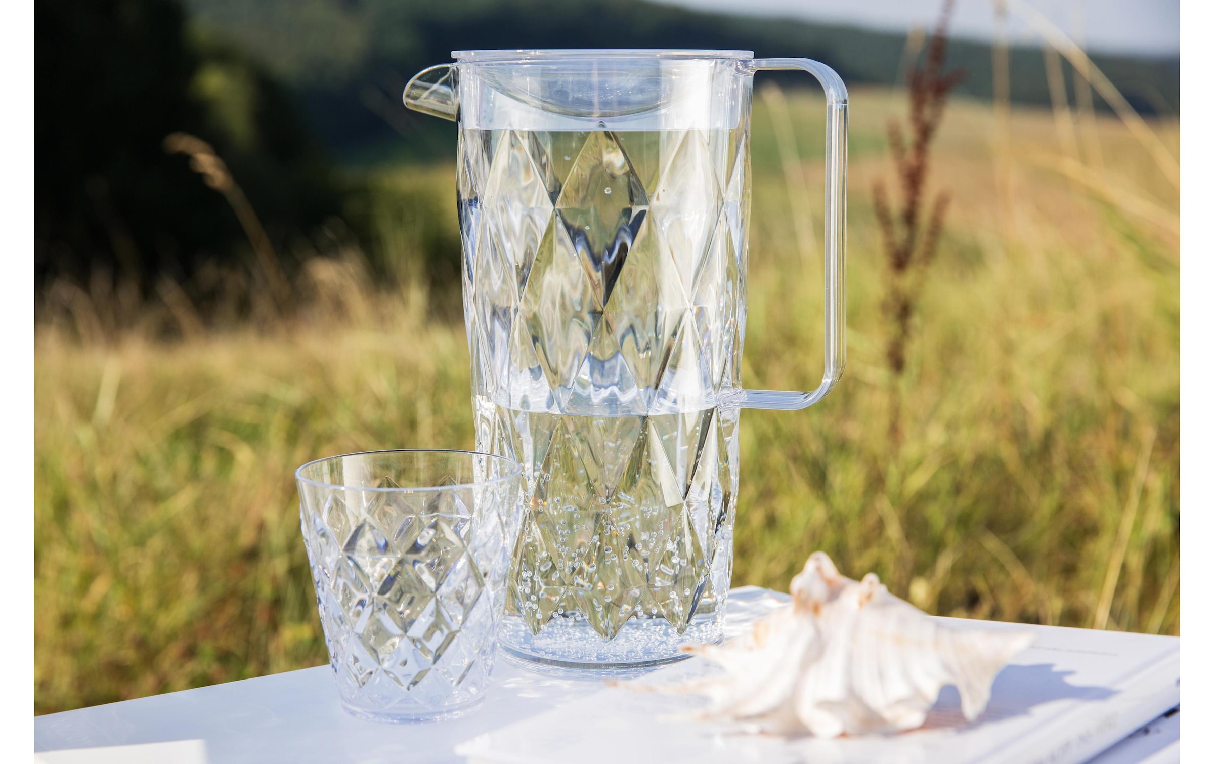 KOZIOL Karaffe »Koziol Crystal 45078 l 5-teilig«