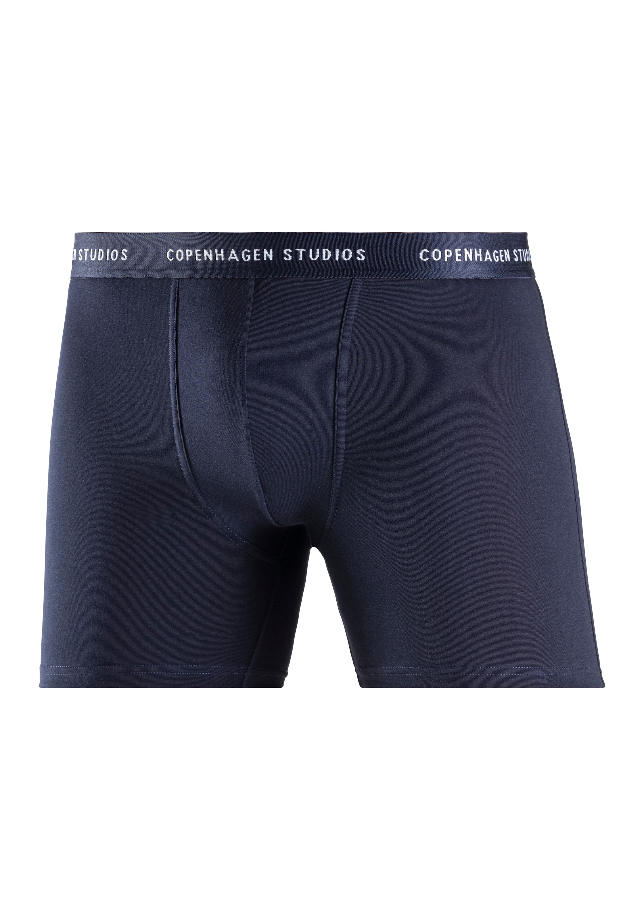 Copenhagen Studios Boxer »Boxershorts für Herren«, (3 St.), mit längerem Bein und Logobund