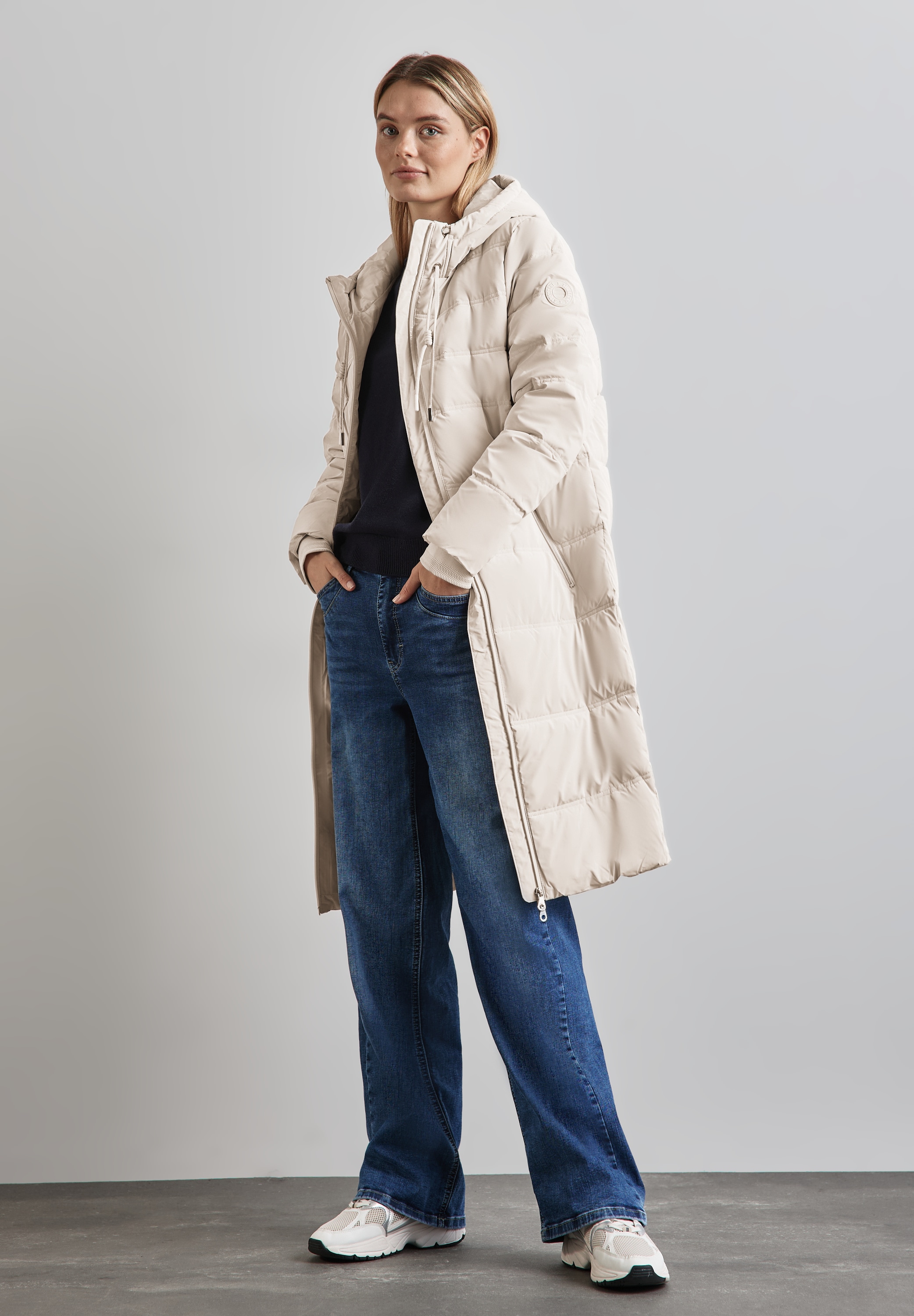 STREET ONE Steppjacke, mit Kapuze, mit Kapuze
