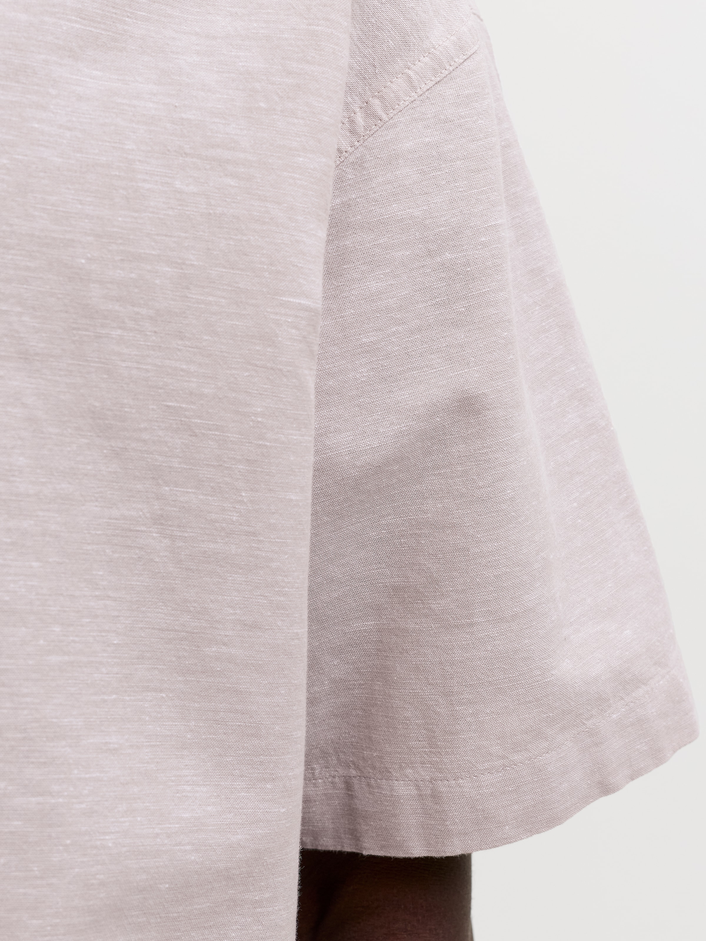 Jack & Jones Kurzarmhemd »JJEBREEZE LINEN BLEND RESORT SHIRT SS SN« mit Knopfleiste