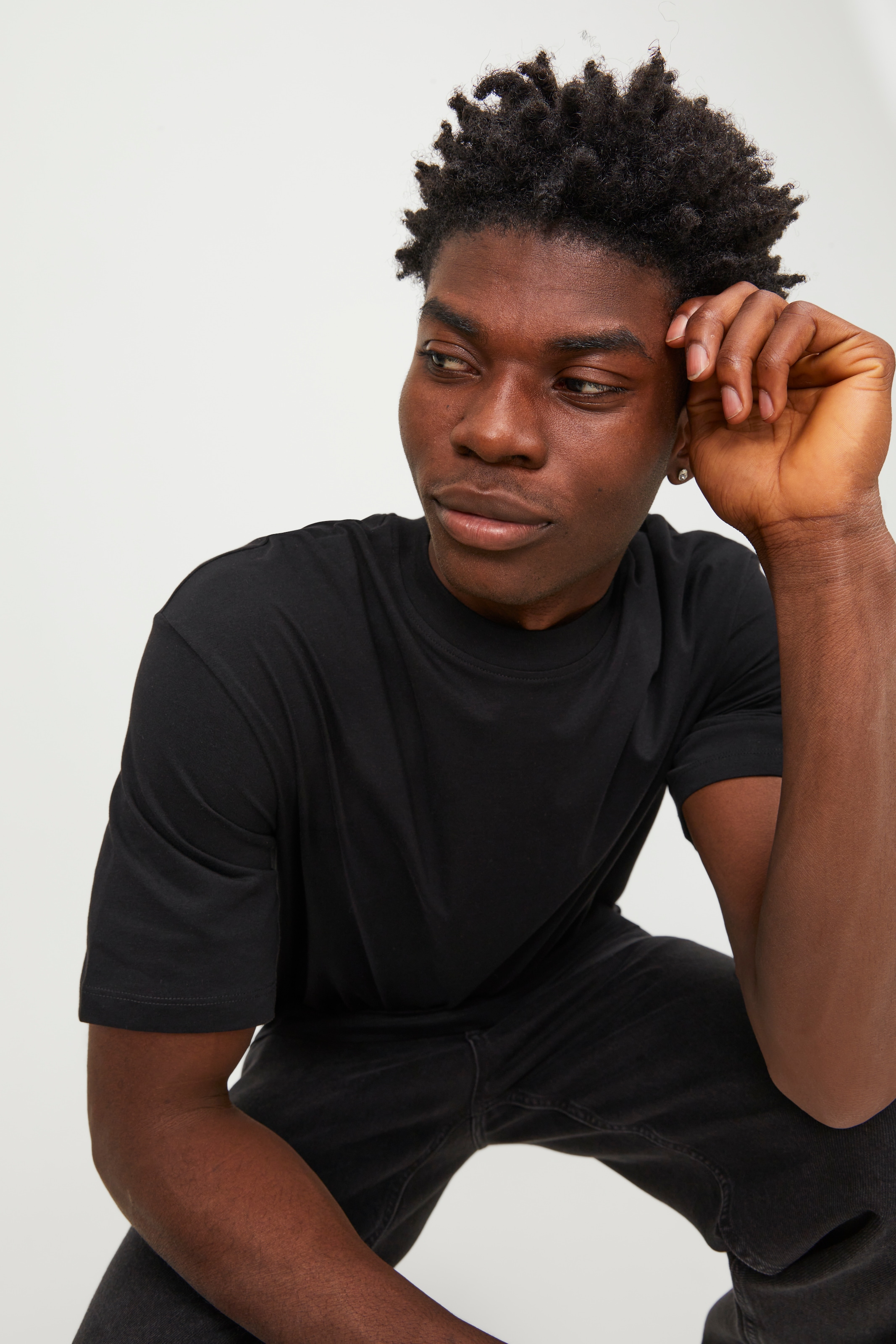 Jack & Jones Rundhalsshirt »JJEBRADLEY TEE SS O-NECK 2PK MP NOOS« Packung, 2 Stk. Baumwolle, relaxed fit