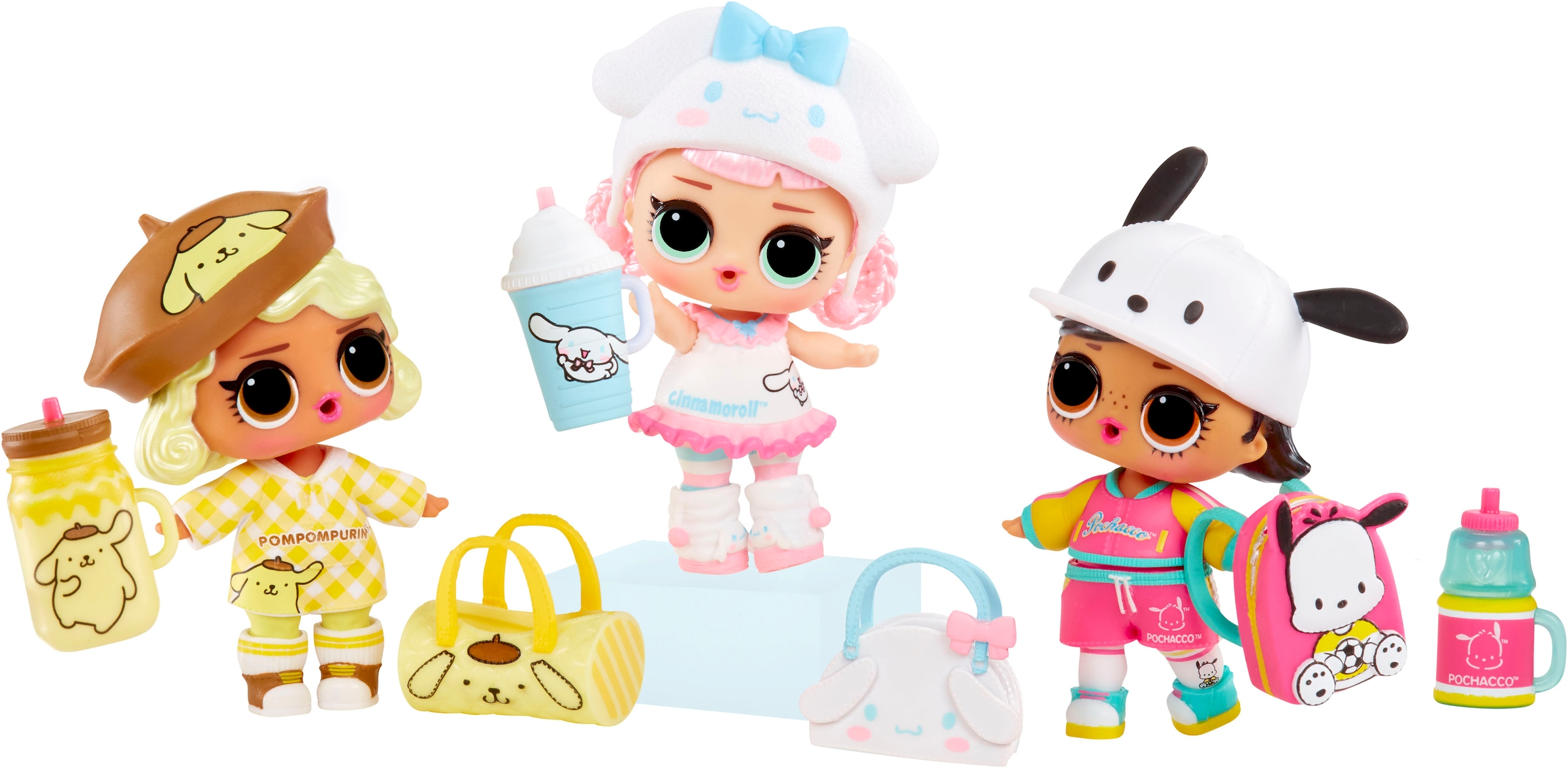 L.O.L. SURPRISE! Anziehpuppe »L.O.L. Surprise Loves Hello Kitty & Friends Tots Core Characters« sortierte Lieferung