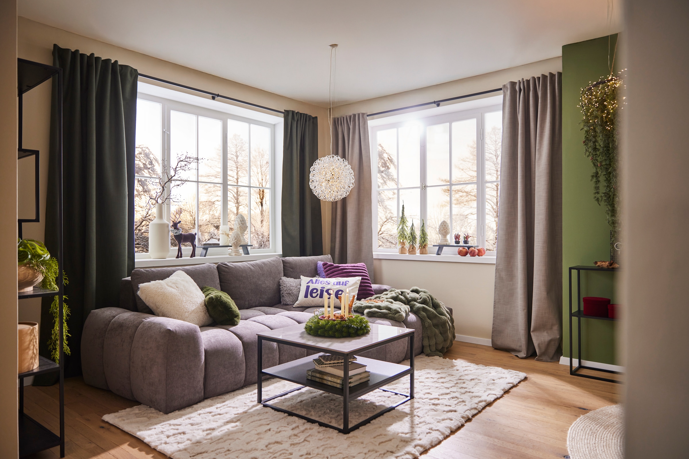 HELA Couchtisch »HUGO« 1 Stk. tlg. Couchtisch; quadratisch; Sintered Stone; Ablageboden