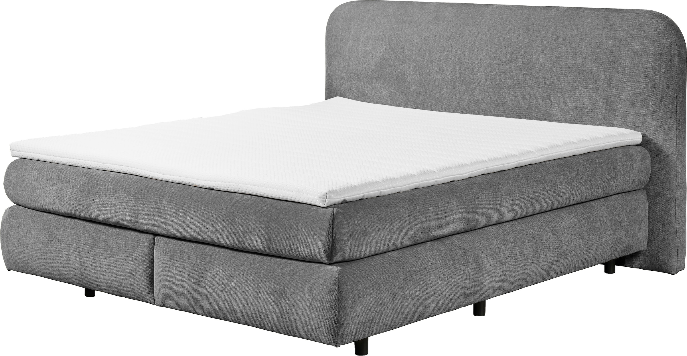 ED EXCITING DESIGN Lit boxspring »ELBRUS in der Breite 180cm, inkl. Topper« disponible en plusieurs couleurs