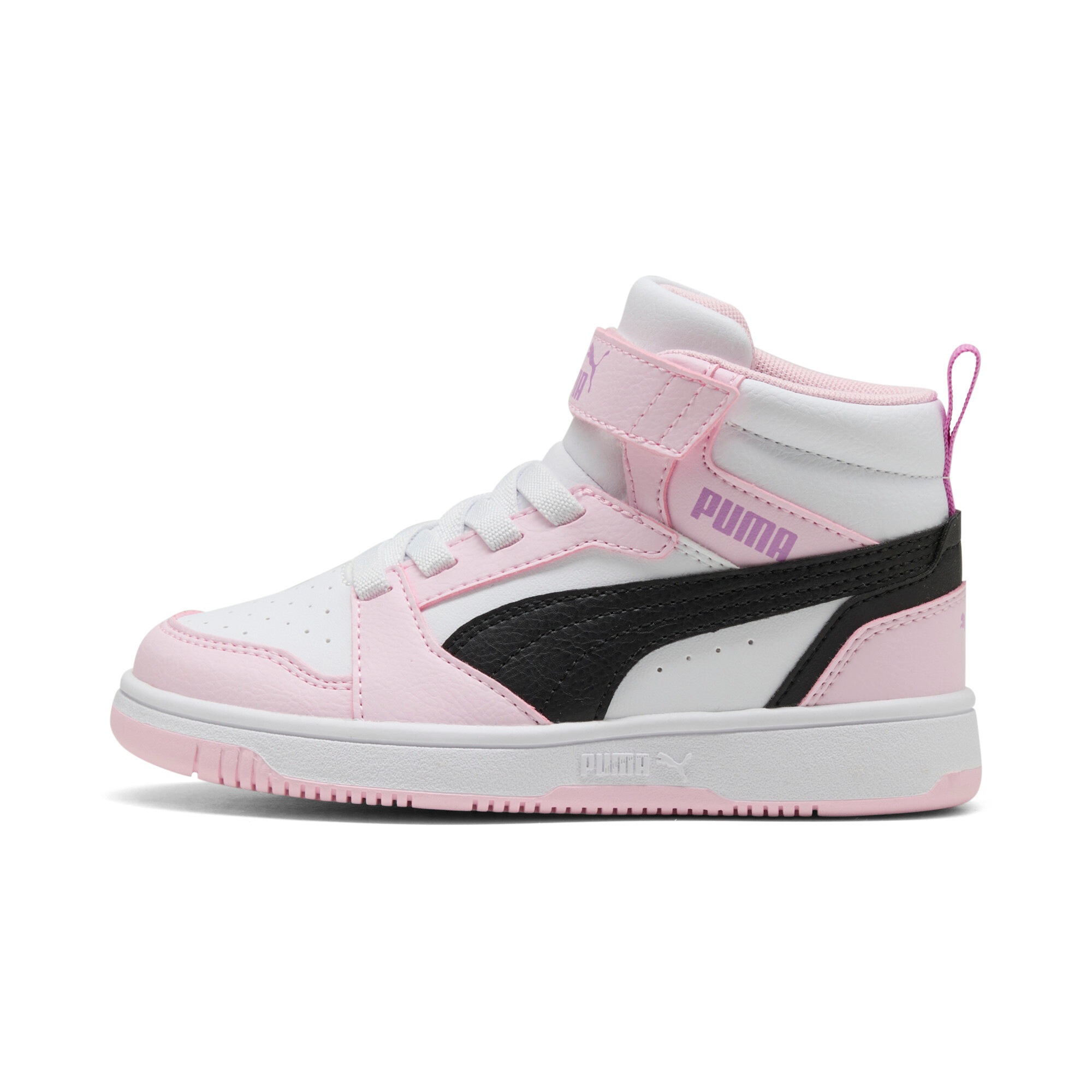 PUMA Sneaker »REBOUND V6 MID AC+ PS«  mit leicht profilierter Gummilaufsohle, mit Klettverschluss