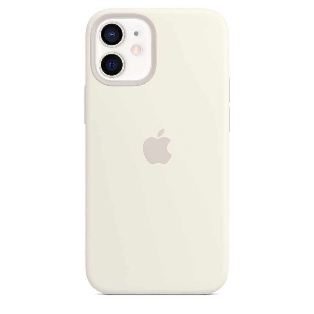 Apple Smartphone-Hülle »Apple iPhone 12 Mini Silicone Case Mag Whi«, iPhone 12 Mini
