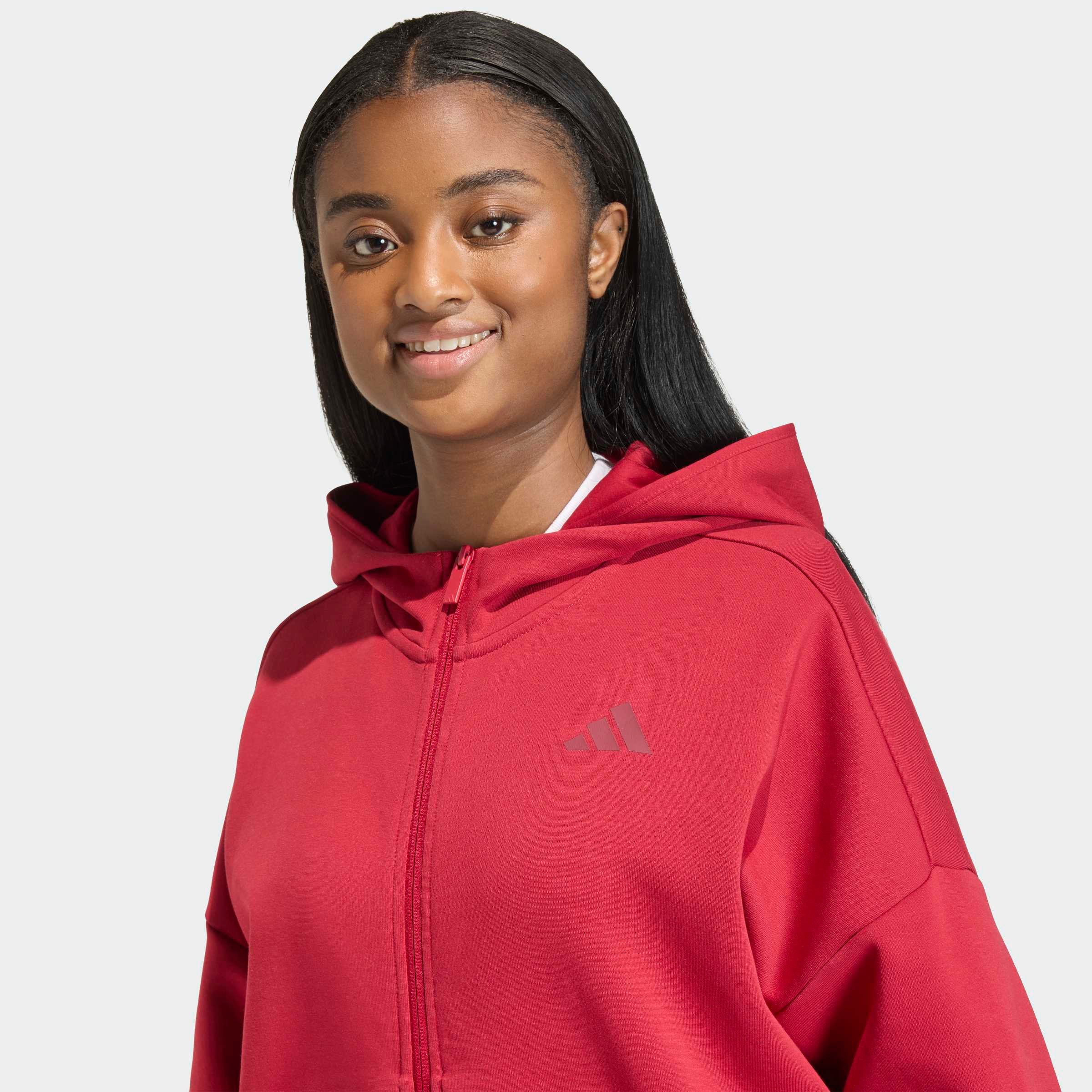 adidas Sportswear Kapuzensweatshirt »W FI SL FZ HD«
