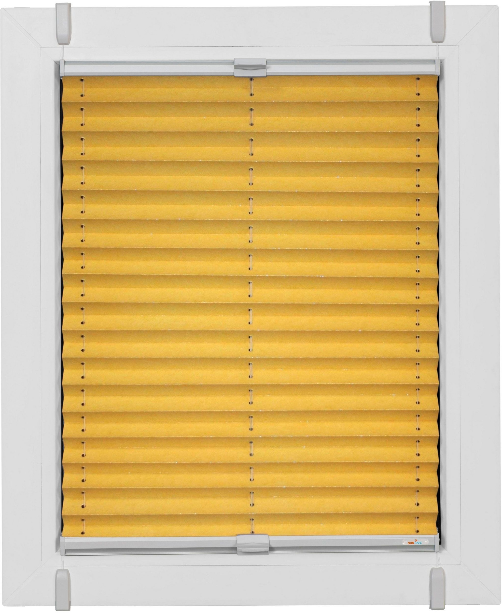 Image of sunlines Plissee nach Mass »Young Style Energy Saving«, verdunkelnd, energiesparend, ohne Bohren, verspannt, verspannt mit Simply-Fix Klemmträger bei Ackermann Versand Schweiz
