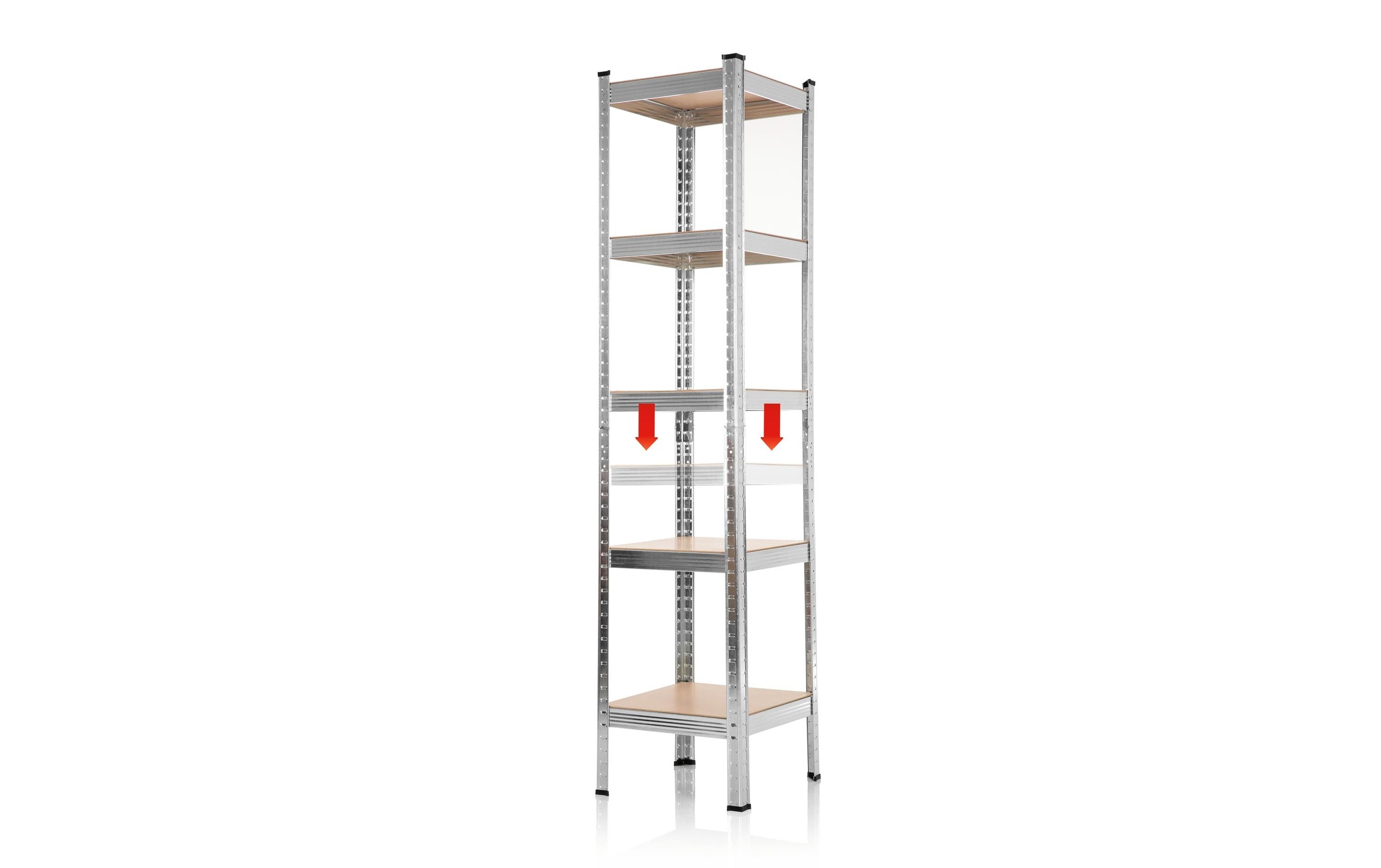 EASYmaxx Schwerlastregal »180 x 40 x 40 cm«