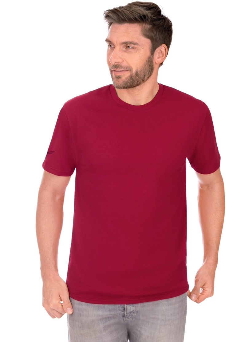 T-Shirt »TRIGEMA T-Shirt aus 100% Biobaumwolle«