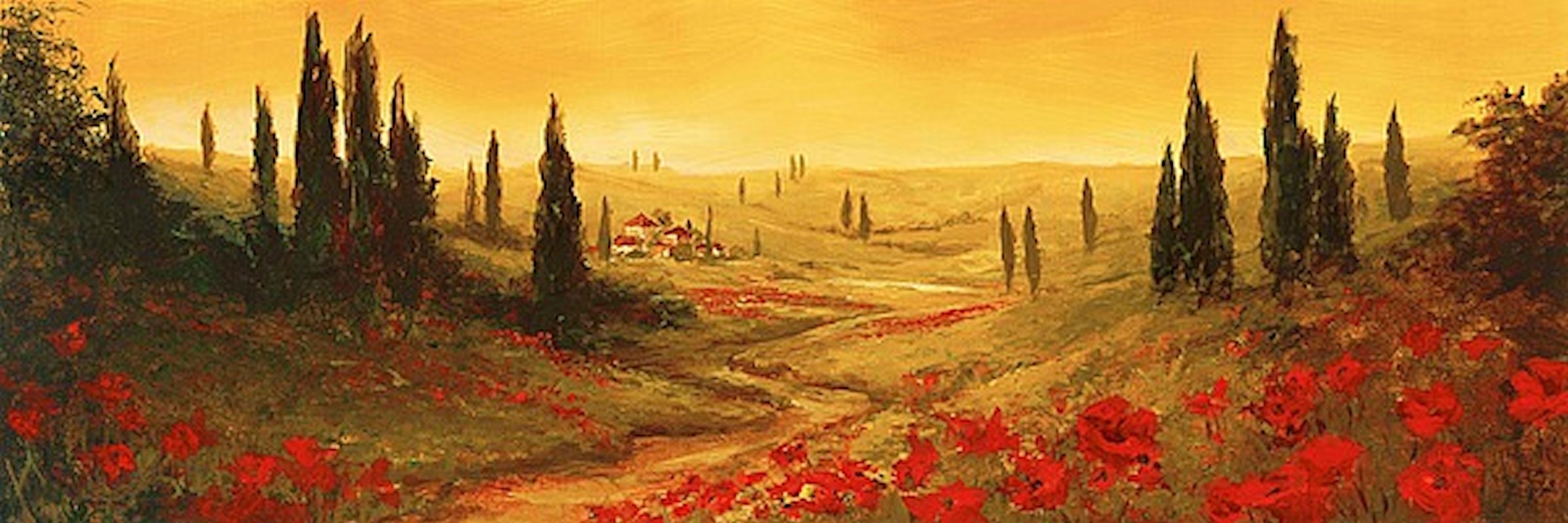 Image of Home affaire Kunstdruck »FRONCKOWIAK / Toskana II«, (1 St.) bei Ackermann Versand Schweiz