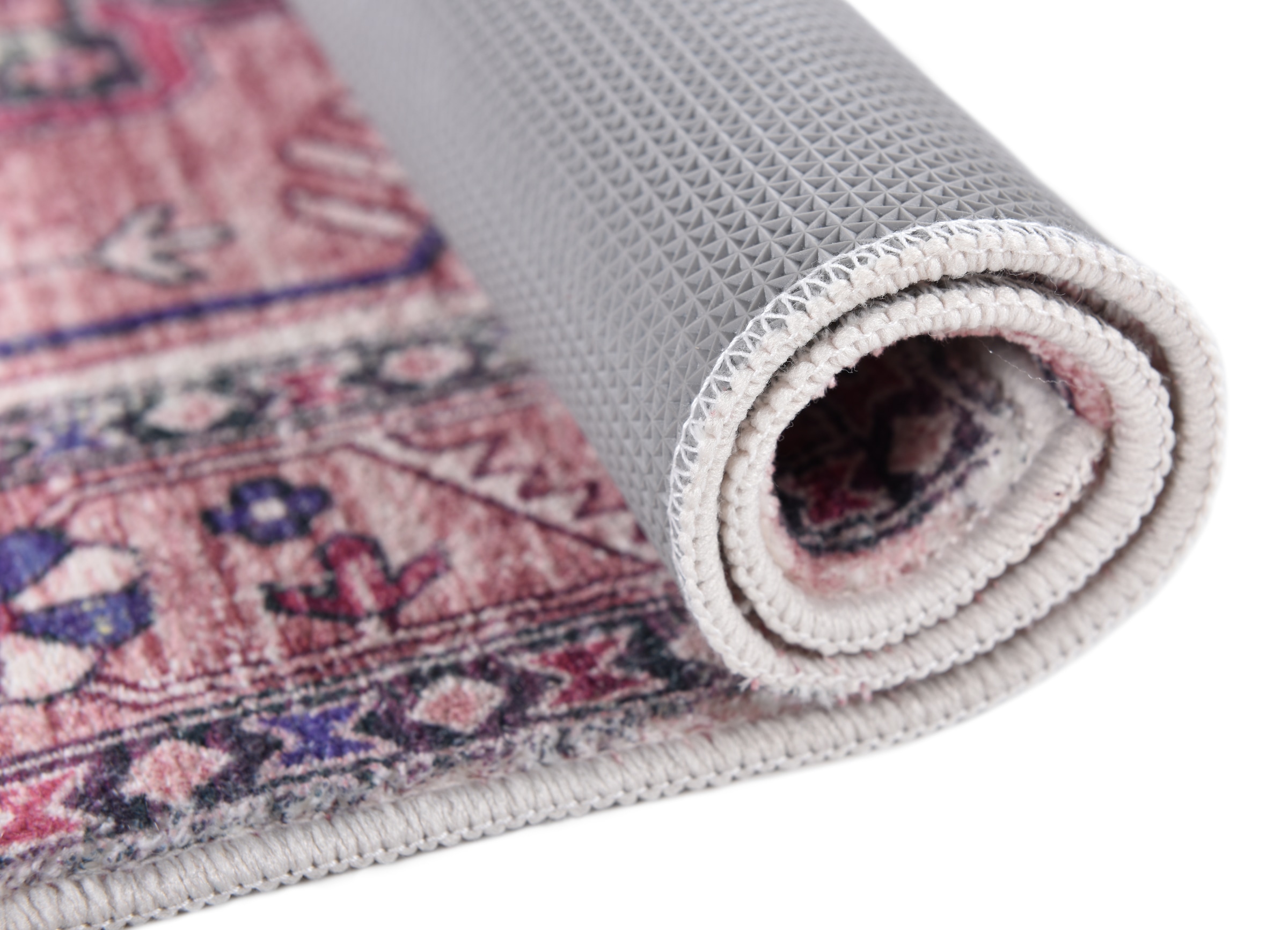 TOM TAILOR HOME Tapis de bain »Oriental Bath FOUR« Höhe 7 mm revêtement antidérapant Badteppich, Orient-Optik, Vintage Design, waschbar