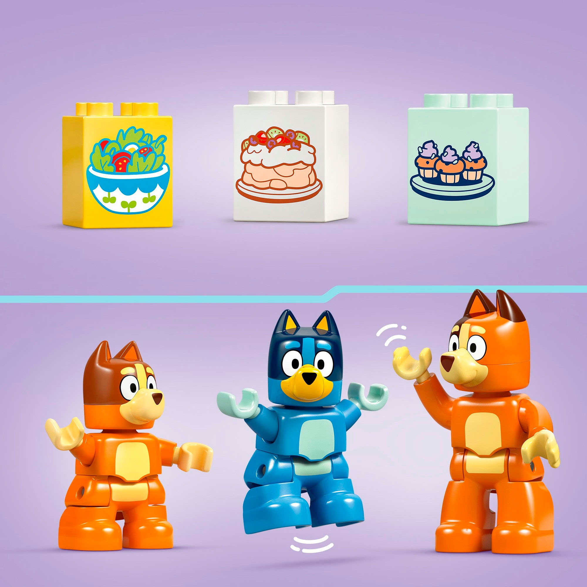 LEGO® Pions de construction »Blueys Familienhaus mit Memory-Spiel (10459), LEGO DUPLO Bluey« fabriqué en Europe