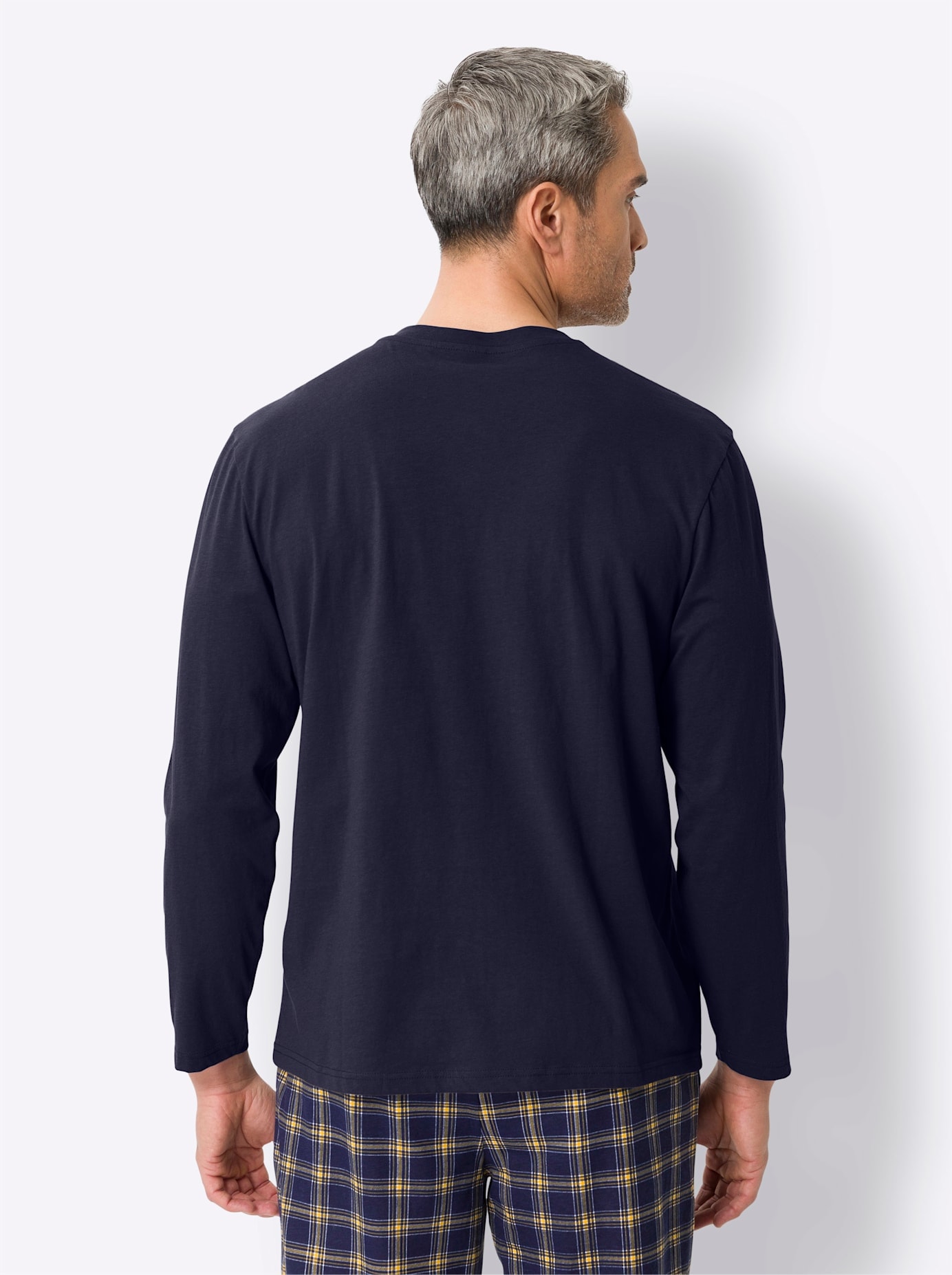 Langarmshirt »Schlafanzug-Shirt«, (1 tlg.)