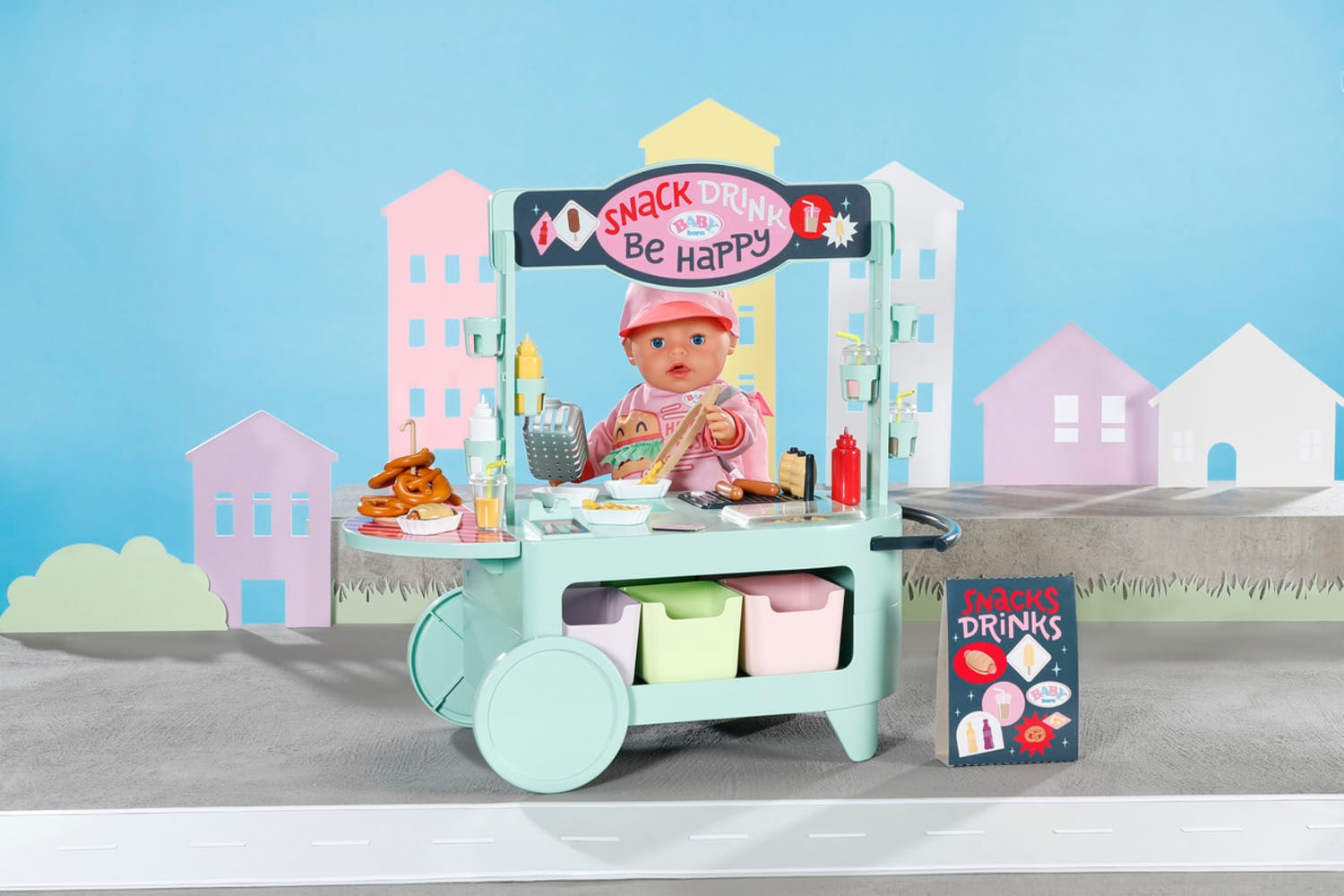 Baby Born Puppentisch »Snack Shop« mit Soundeffekt