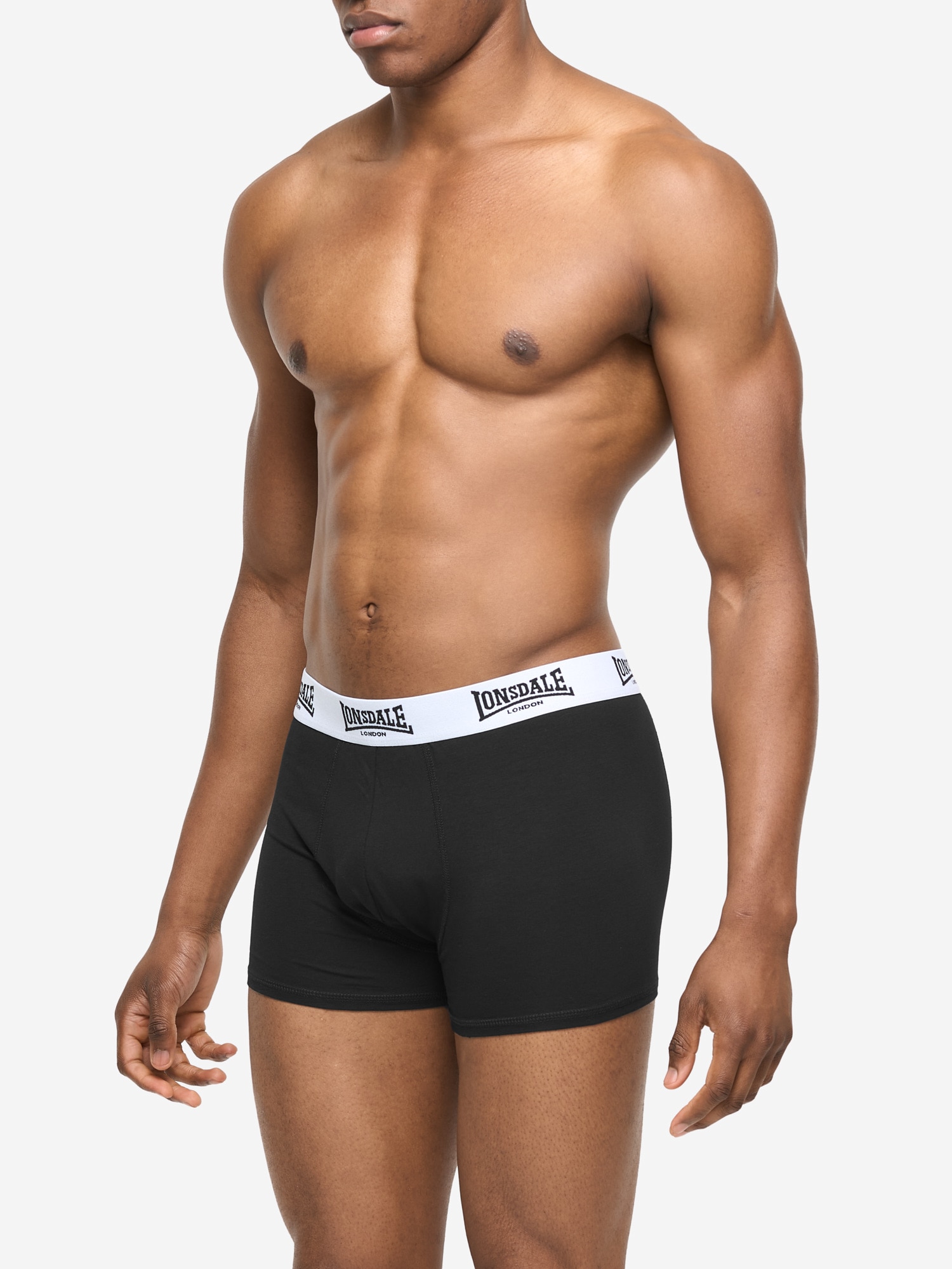 Lonsdale Boxershorts »BOXERSHORTS 5ER-PACK NORTH CHALLOW« 5 Stk. 5er-Pack, aus Baumwolle und Elasthan, mit elastischem Bund