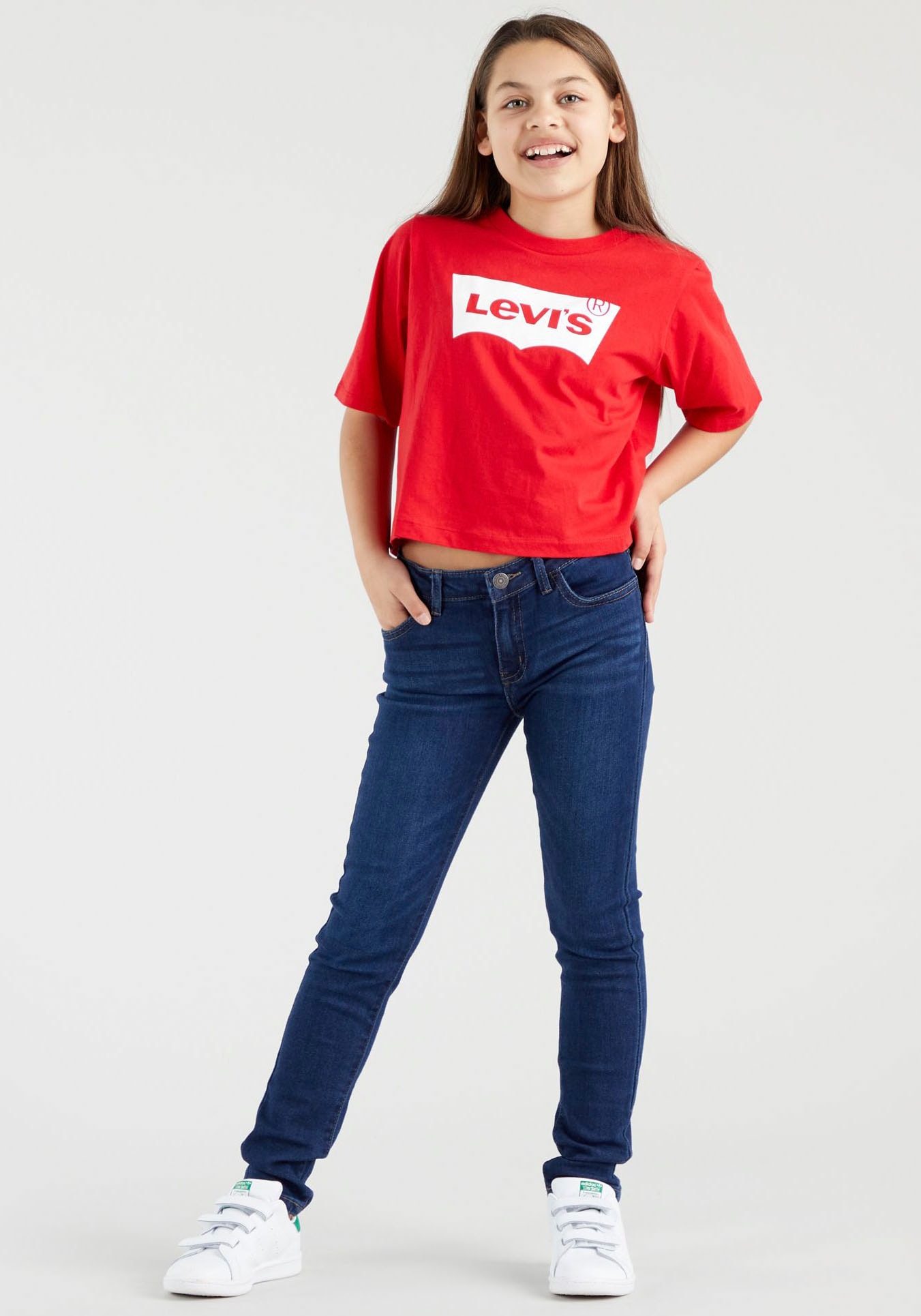 Levi's® Kids Stretch-Jeans »710™ SUPER SKINNY FIT JEANS«, for GIRLS