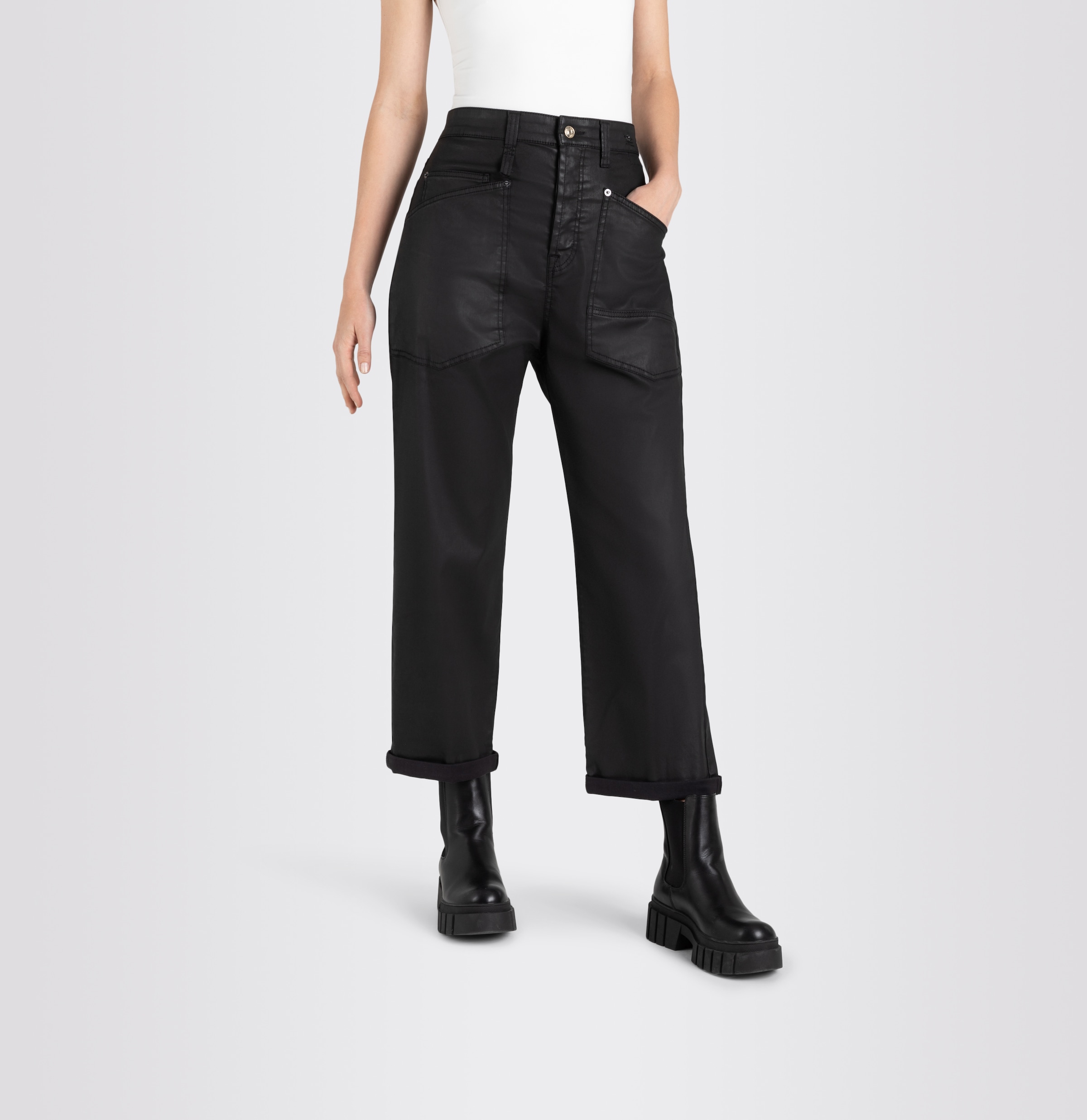 MAC 5-Pocket-Hose »BAGGY«, im Cargo-Stil