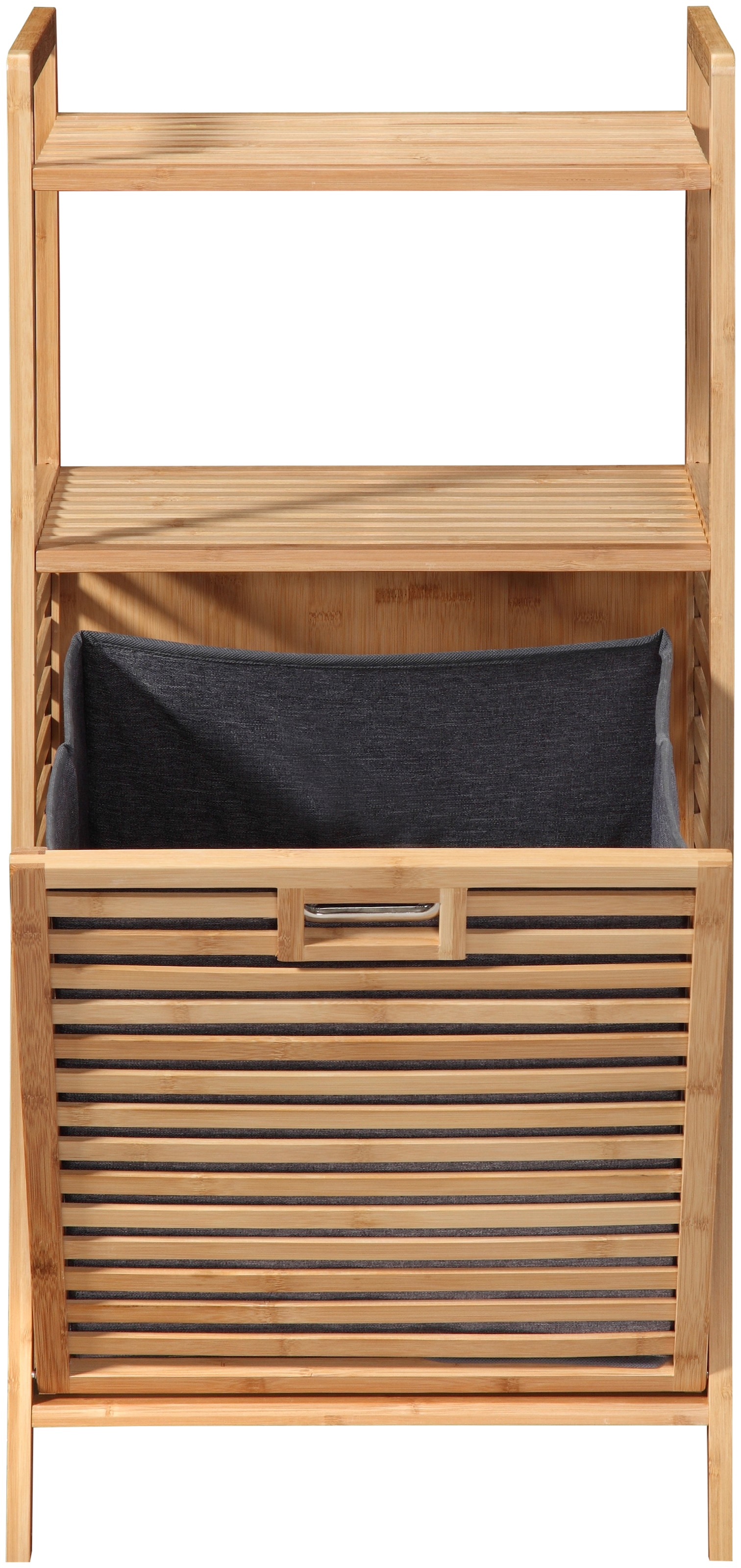 Entdecke welltime Wäschetruhe »Panama«, aus Ablage, mit Bambus Wäschesammler auf Wäschekorb