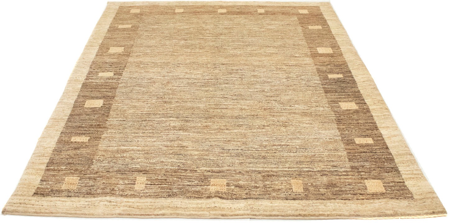 Image of morgenland Wollteppich »Loribaft Teppich handgeknüpft hellbraun«, rechteckig, 18 mm Höhe, handgeknüpft bei Ackermann Versand Schweiz