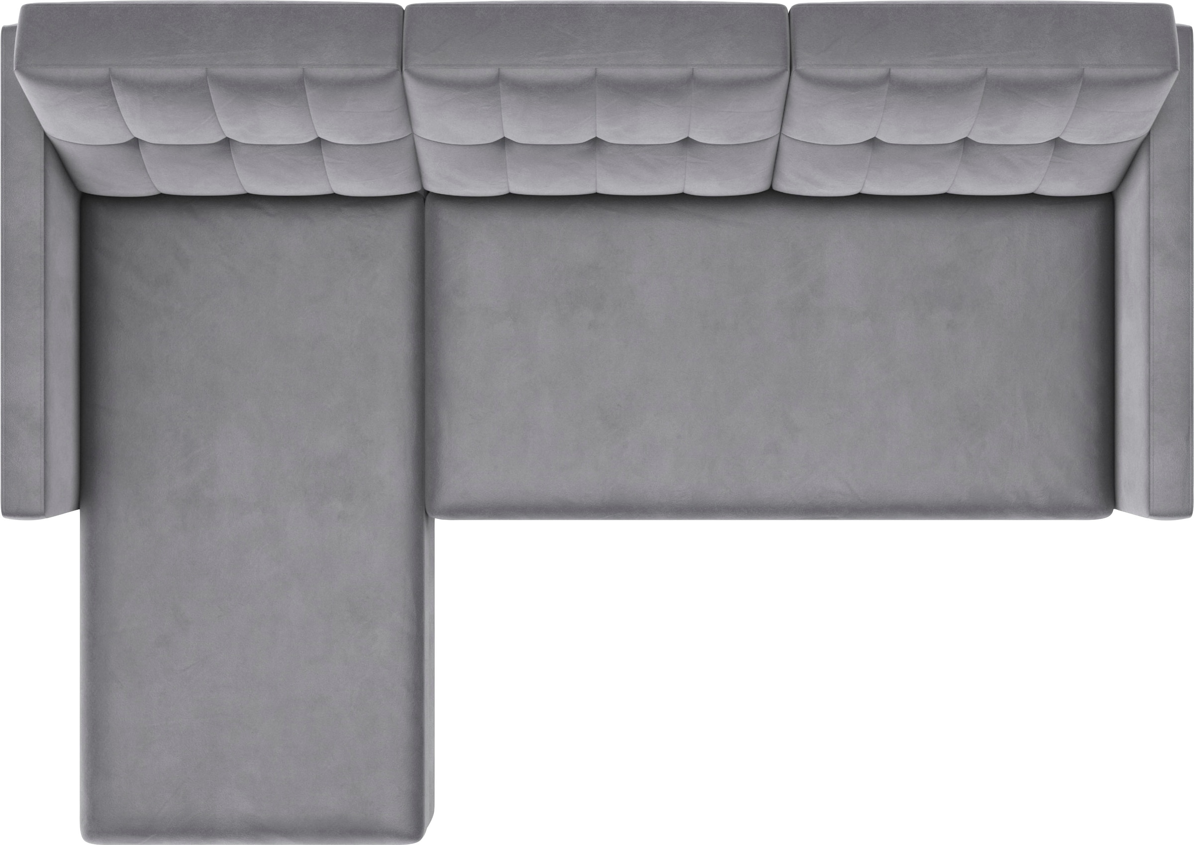 Dorel Home Canapé d'angle »Hartford II« mit Bettfunktion und Stauraum, Recamiere beidseitig montierbar