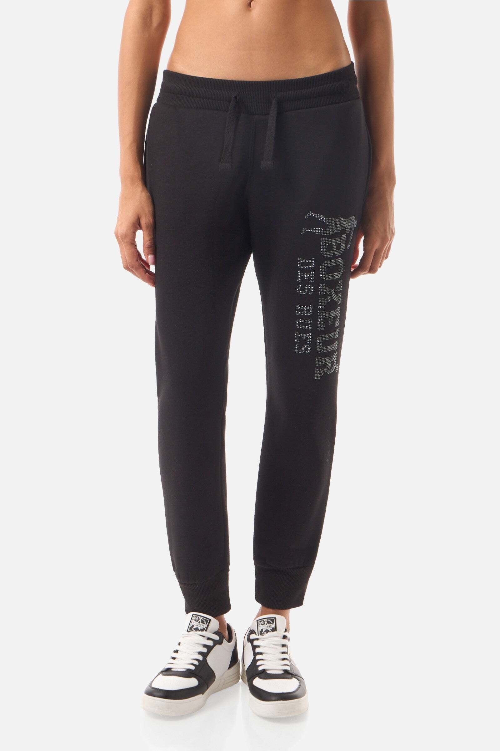BOXEUR DES RUES Sweatpants »BOXEUR DES RUES Jogginghose Rhinestone Regular«