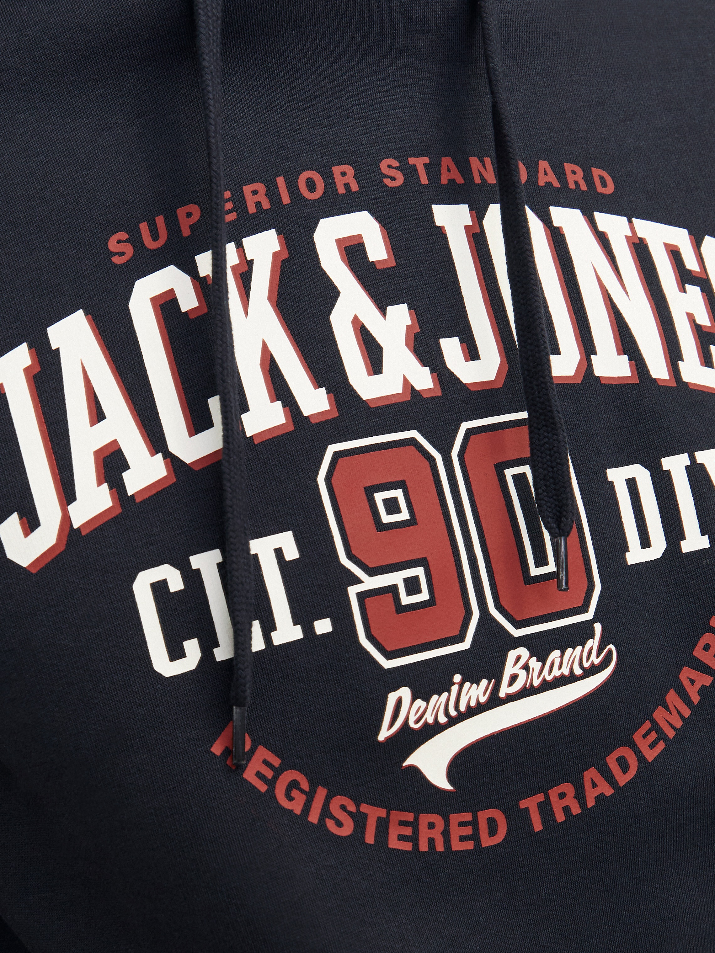Jack & Jones Kapuzensweatshirt »JJELOGO SWEAT HOOD 2 COL 24/25 NOOS«, mit Logo Print