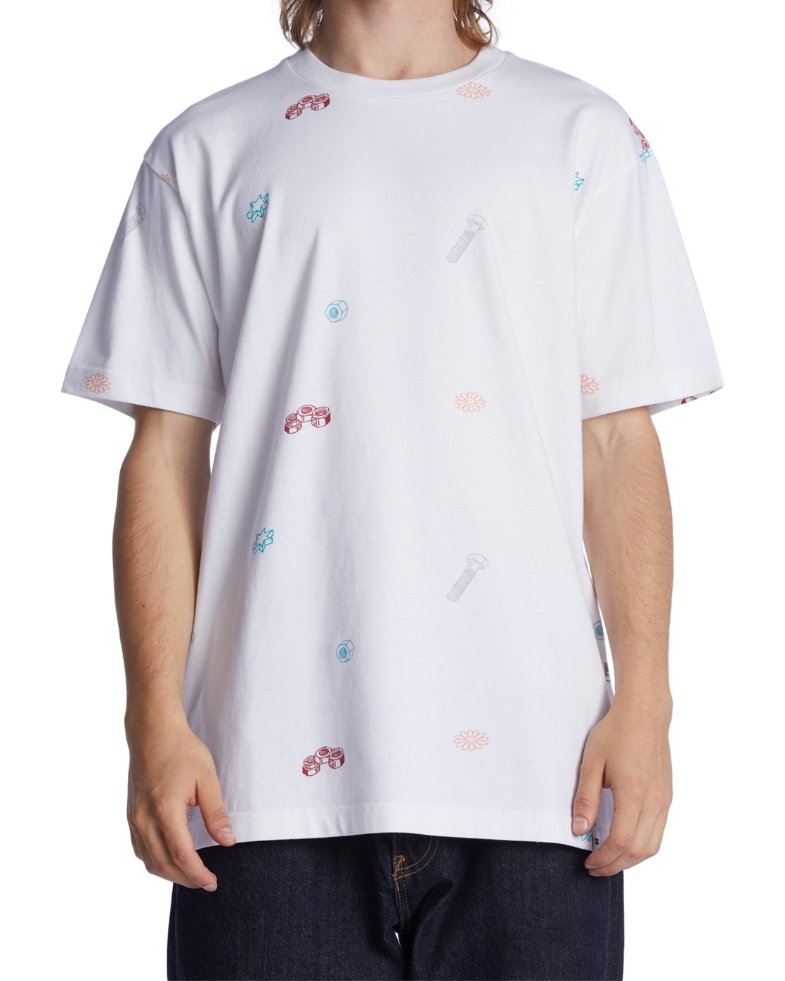 Image of DC Shoes Rundhalsshirt "Tighten Up"