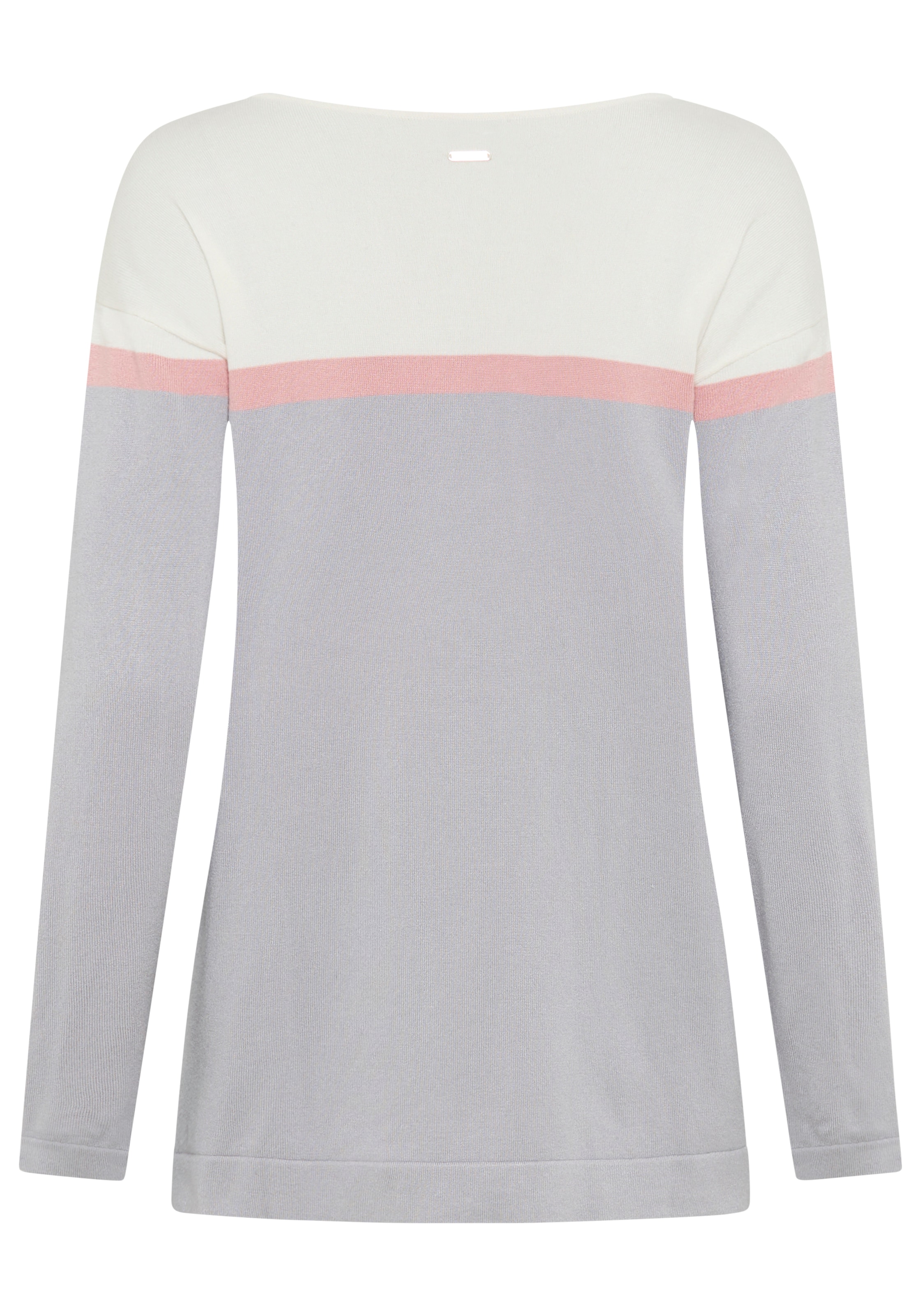 Laura Scott Strickpullover, mit dezent glitzerndem Print - NEUE KOLLEKTION