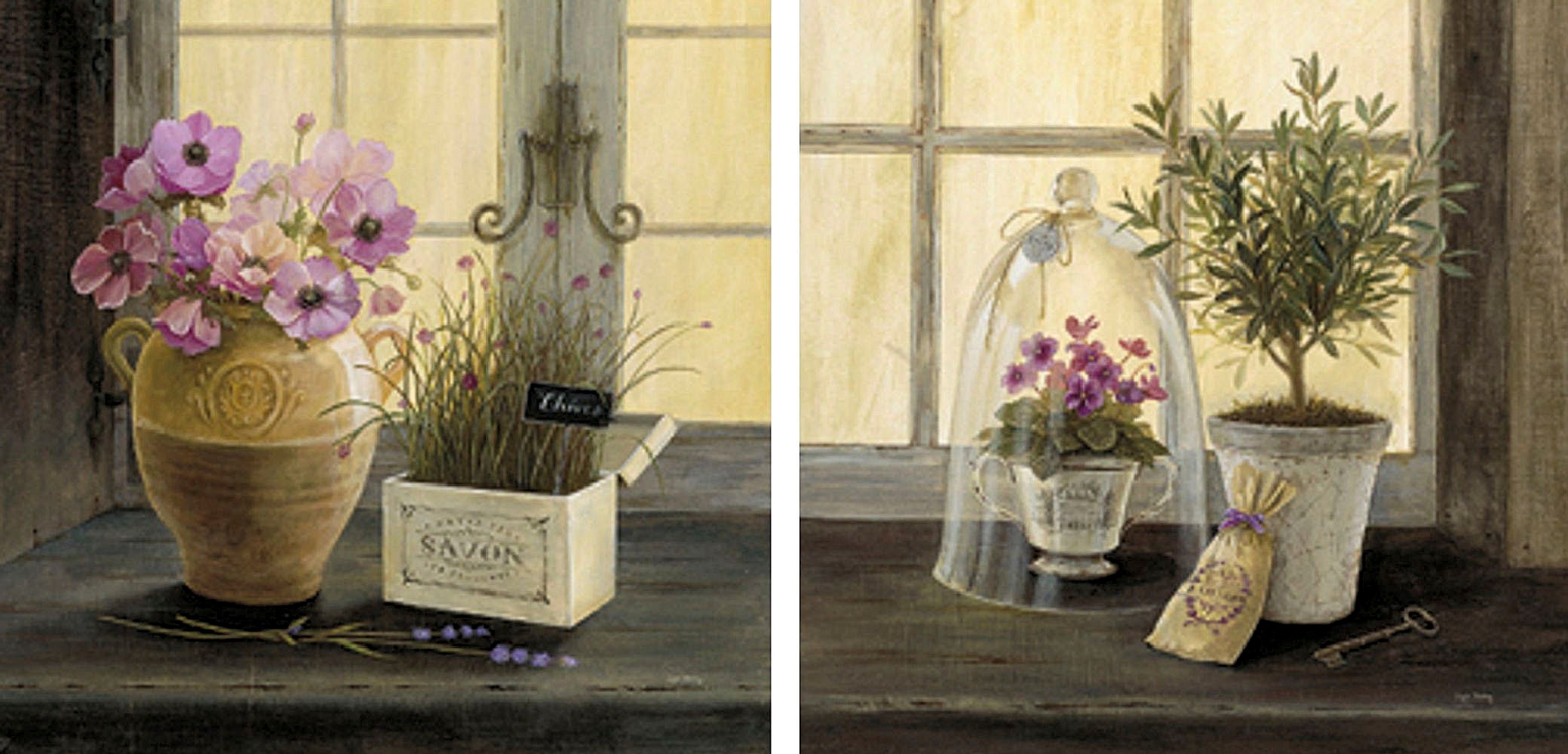 Image of Home affaire Kunstdruck »Stillleben I / II«, (Set, 2 St.) bei Ackermann Versand Schweiz