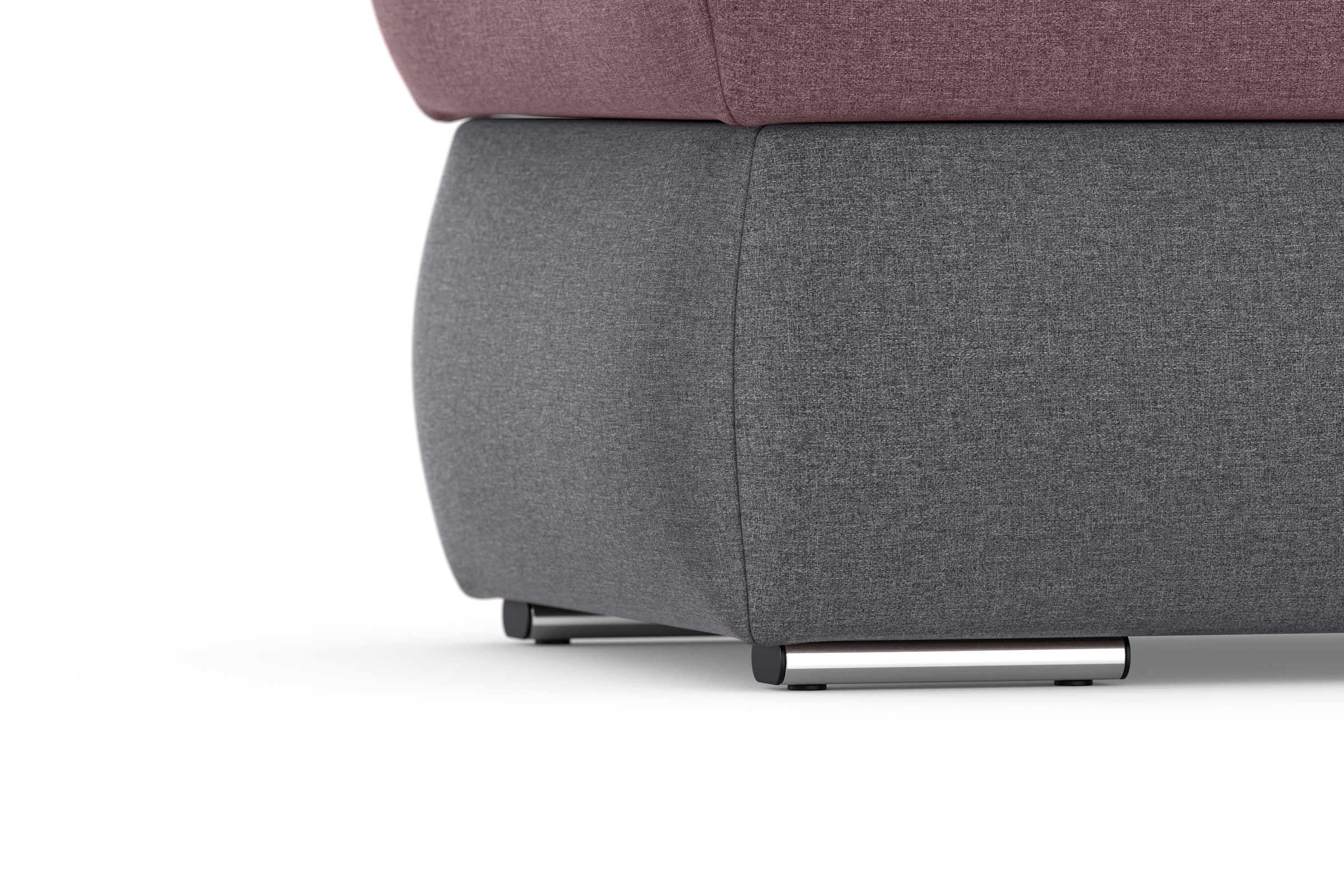 DOMO collection Polsterhocker »Moric« inklusive Stauraum