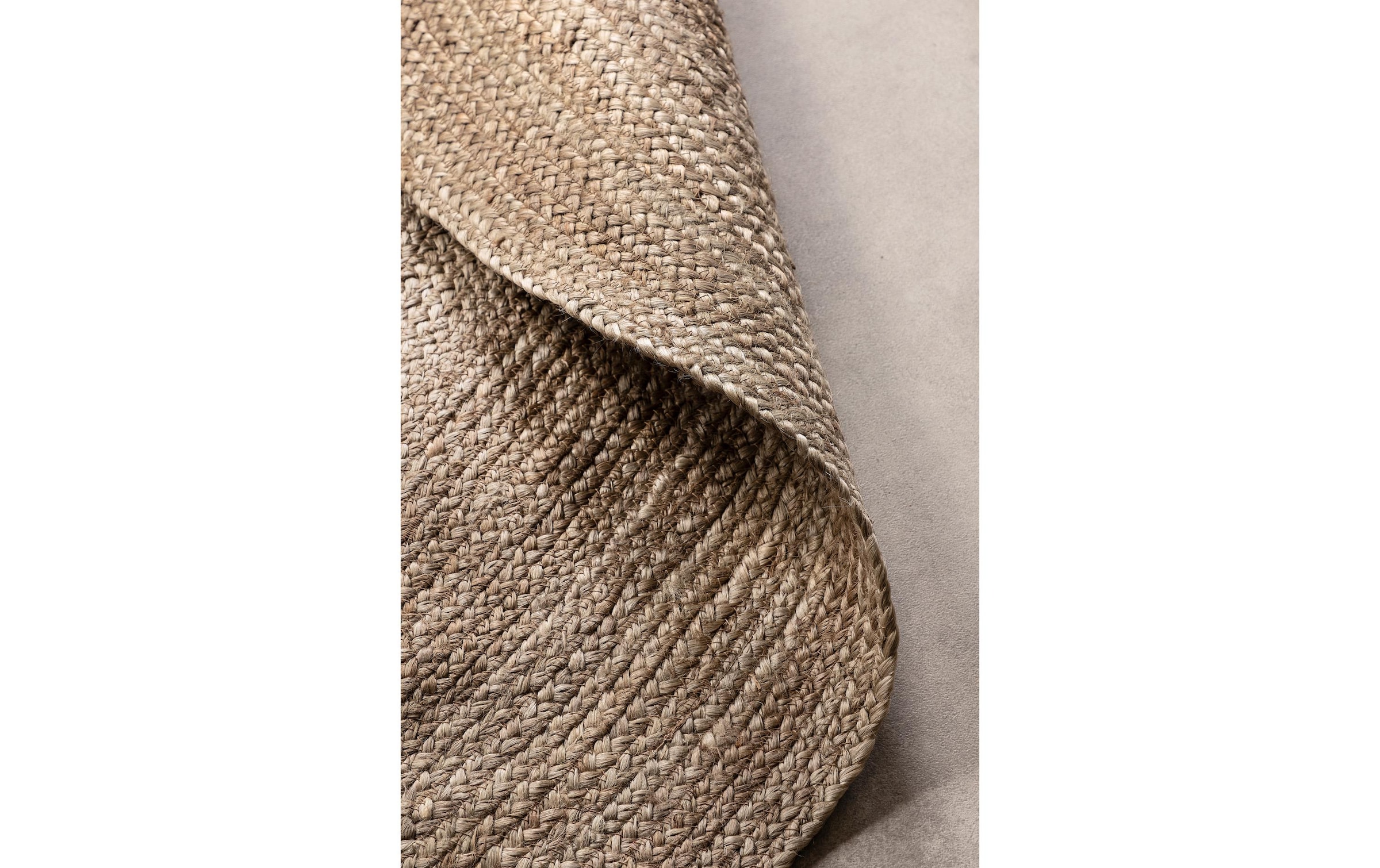 HANSE Home Tapis »Rangpur Juteteppich, in rund und oval« ovale 10 mm Höhe tissé à la main, 100% jute, naturel, salon, hall, bohème, scandinave