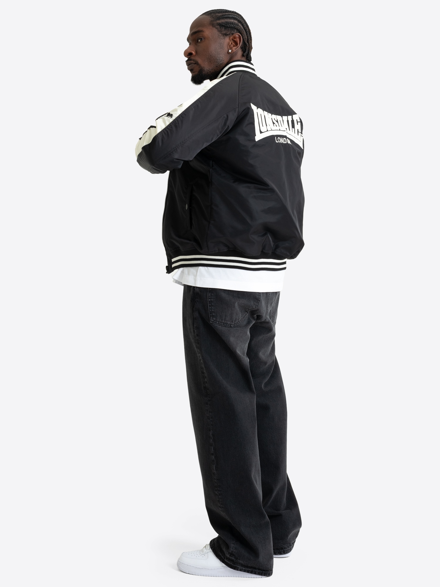 Lonsdale Veste courte »SHORTLANDS« mit sportlichem Look, aus Polyester, normale Passform