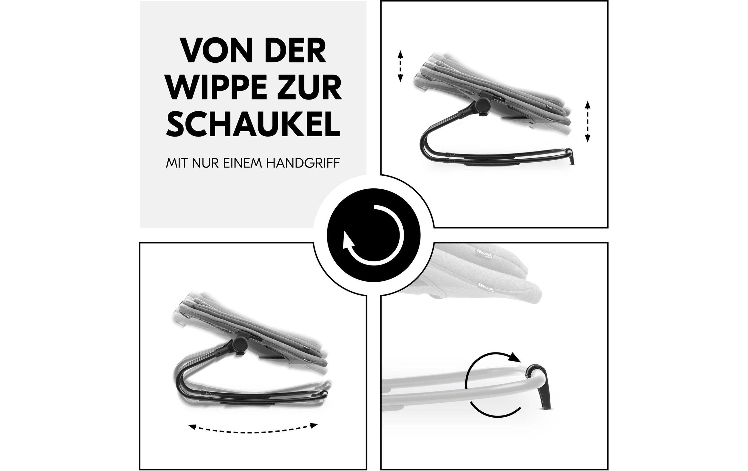 Hauck Hochstuhlaufsatz »Alpha+/Beta+ Melange« bis