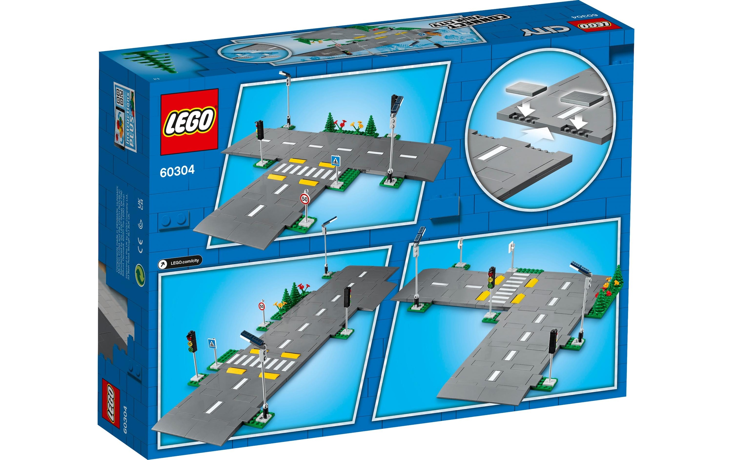 LEGO® Konstruktionsspielsteine »Strassenkreuzung«