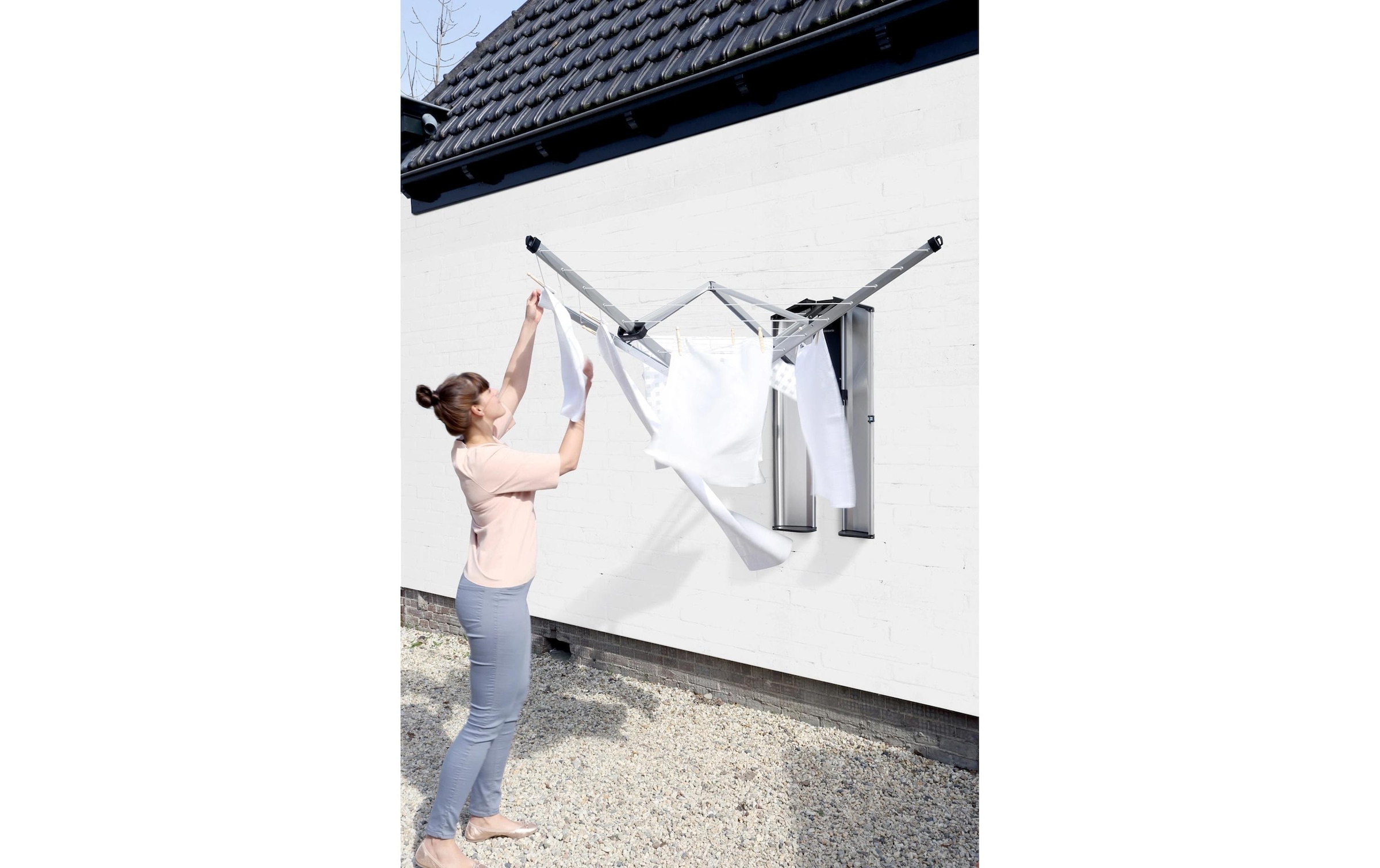 Brabantia Wandwäschetrockner »Wallfix 24 m«