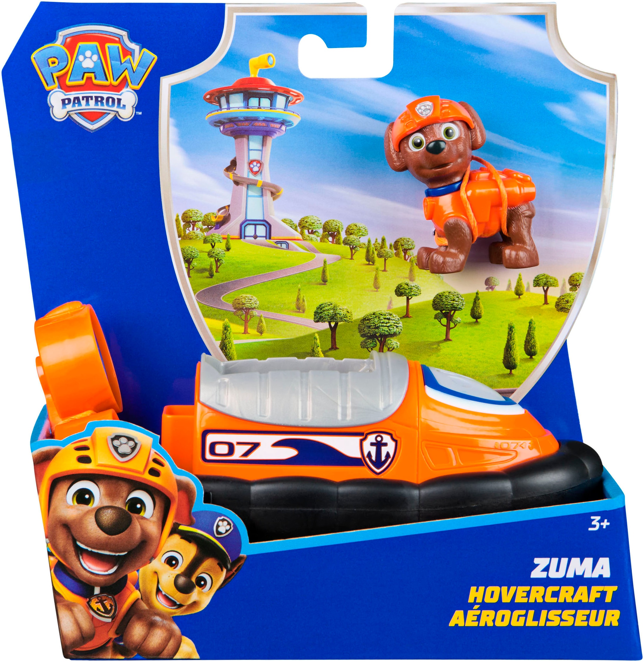 Spin Master Voiture-jouet »PAW Patrol, Sust. Basic Vehicle Zuma« zum Teil aus recycelten Material