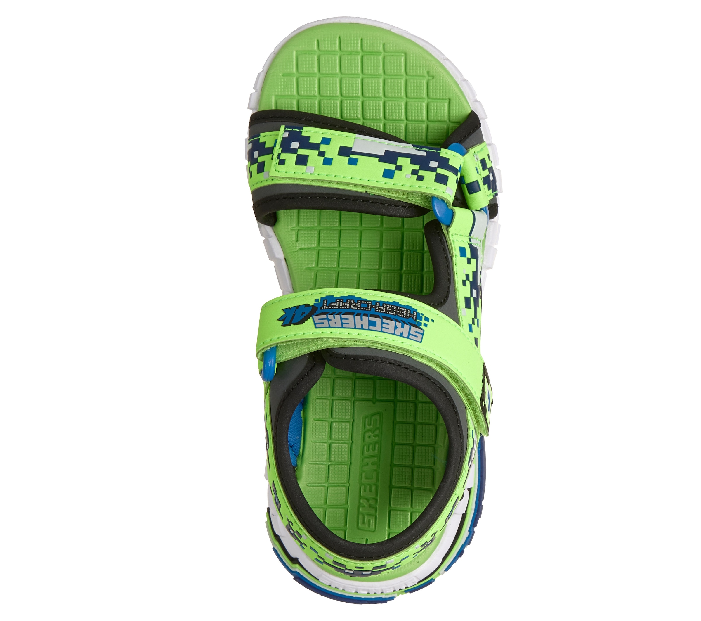 Skechers Sandale »MEGA-SPLASH 4K«  Sandale Mega Craft avec fermeture scratch, gabarit de taille à télécharger